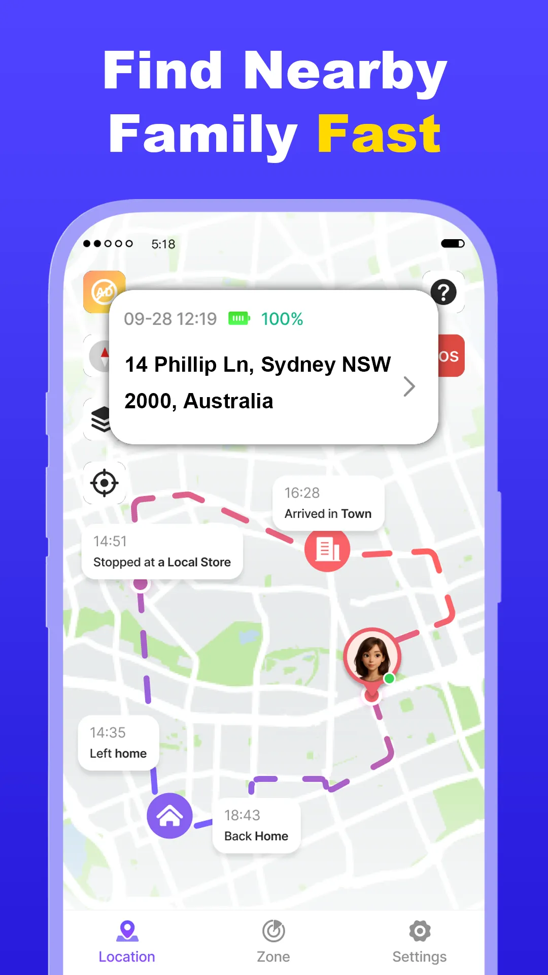 GPS Tracker: Find Phone | Indus Appstore | Screenshot