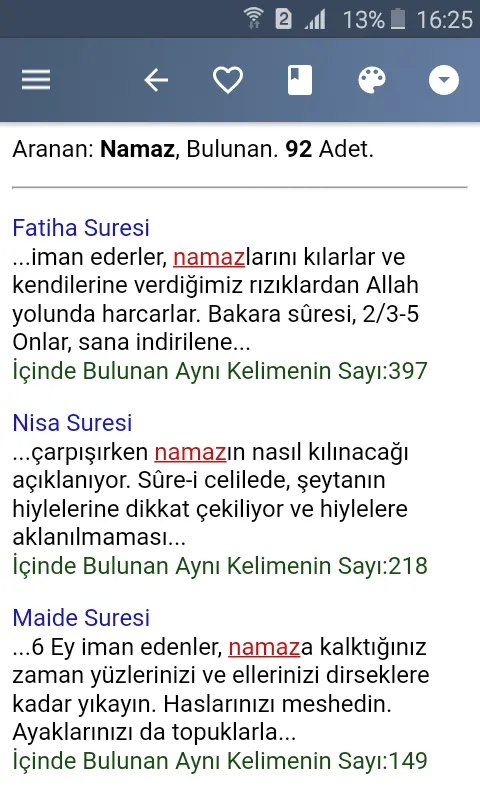 Taberi Tefsiri | Indus Appstore | Screenshot