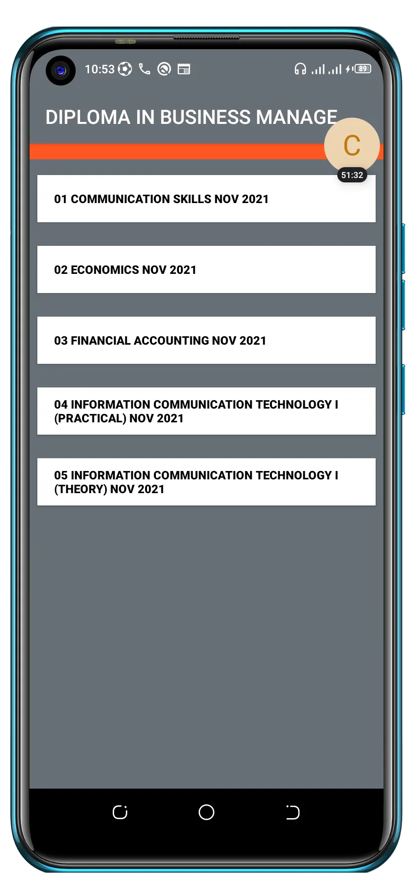 DIPLOMA IN BUSINESS MANAGEMENT | Indus Appstore | Screenshot