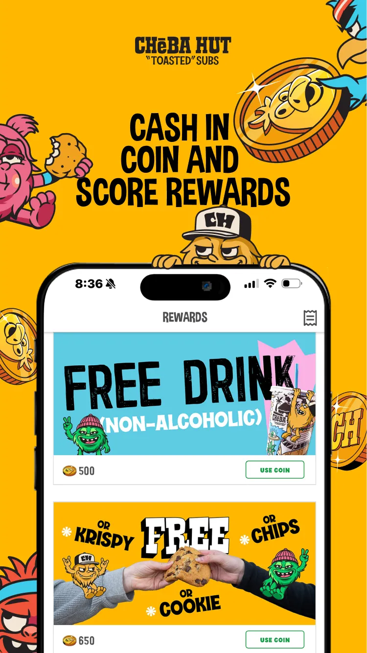 CHeBA Hut "Toasted" Subs | Indus Appstore | Screenshot