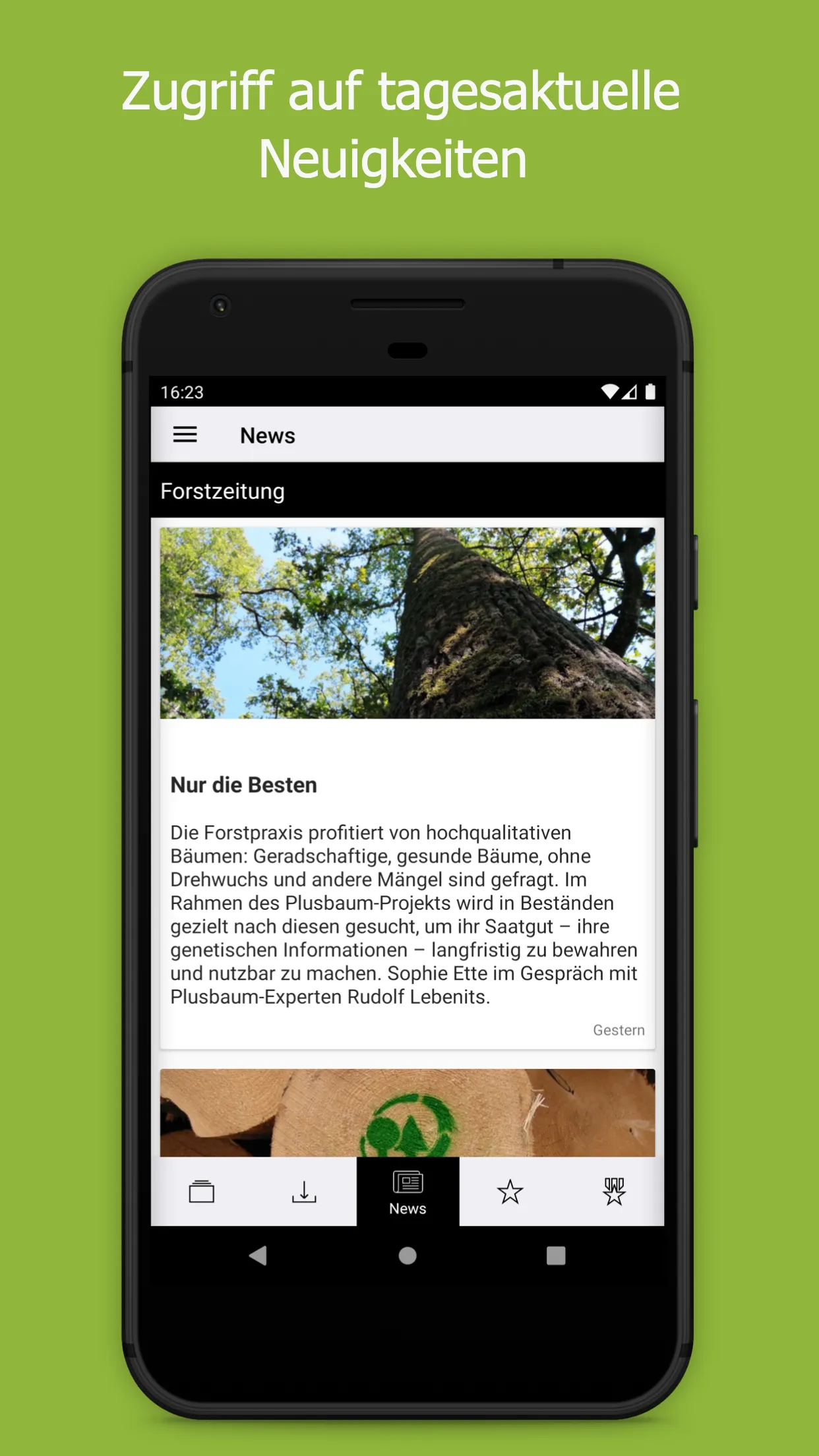 Forstzeitung | Indus Appstore | Screenshot