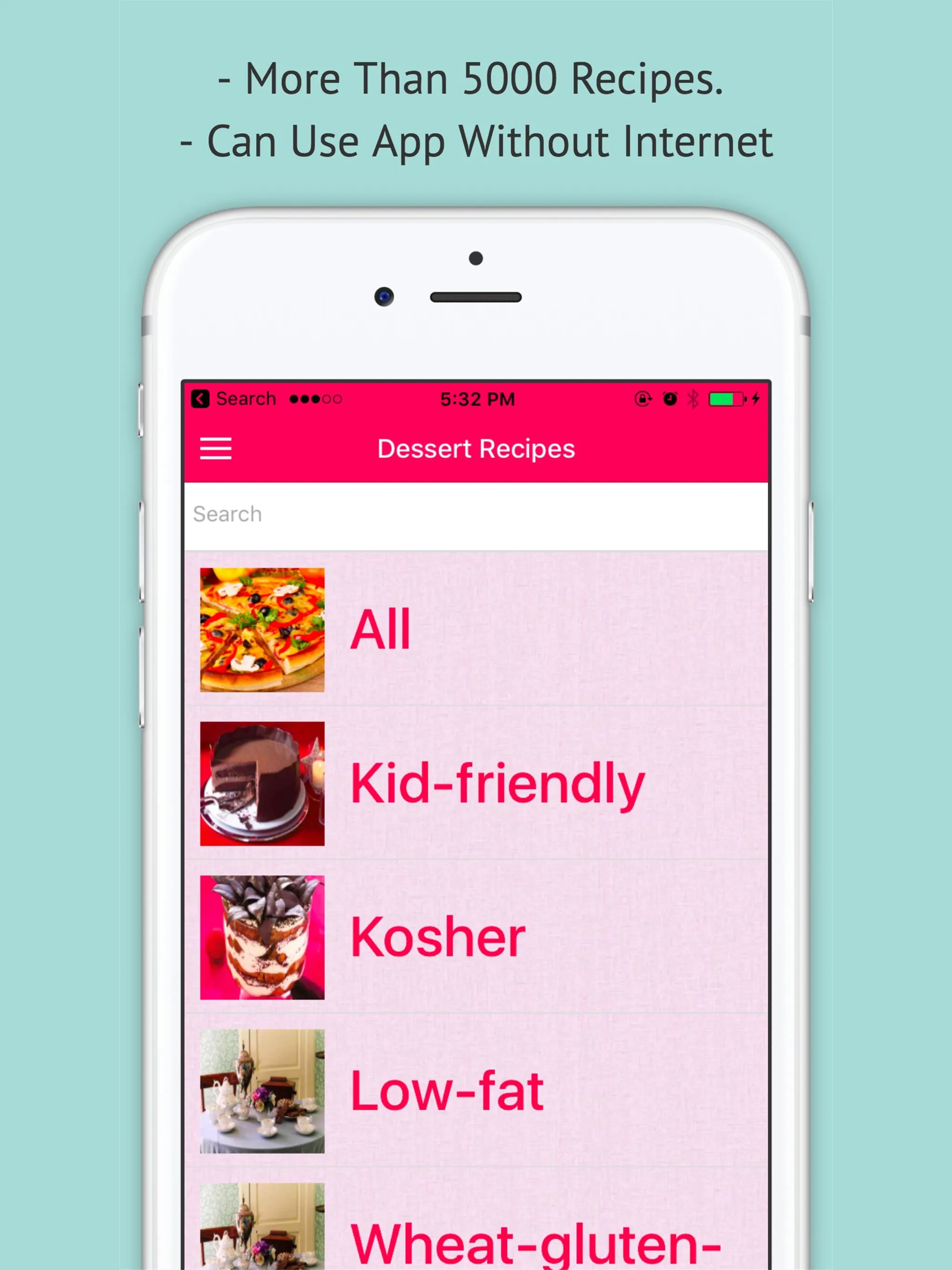 Dessert Recipes - Offline Reci | Indus Appstore | Screenshot