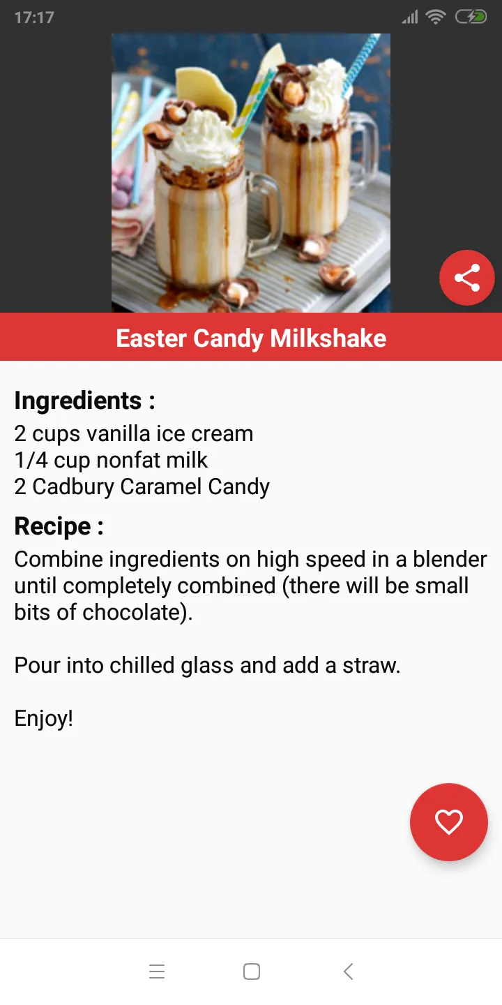 Milkshake Recipes | Indus Appstore | Screenshot