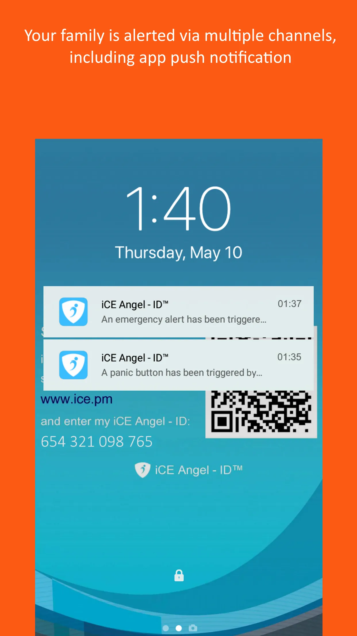 iCE Angel – ID™ Emergency SOS | Indus Appstore | Screenshot