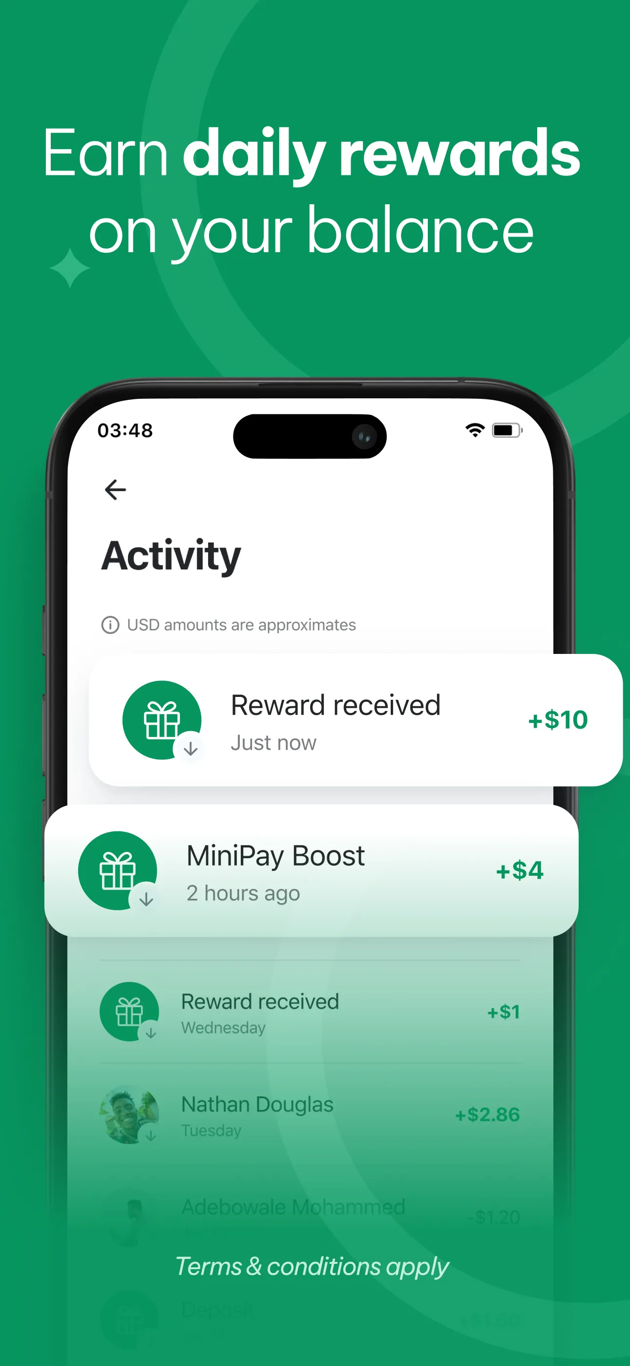 MiniPay - Stablecoin Wallet | Indus Appstore | Screenshot