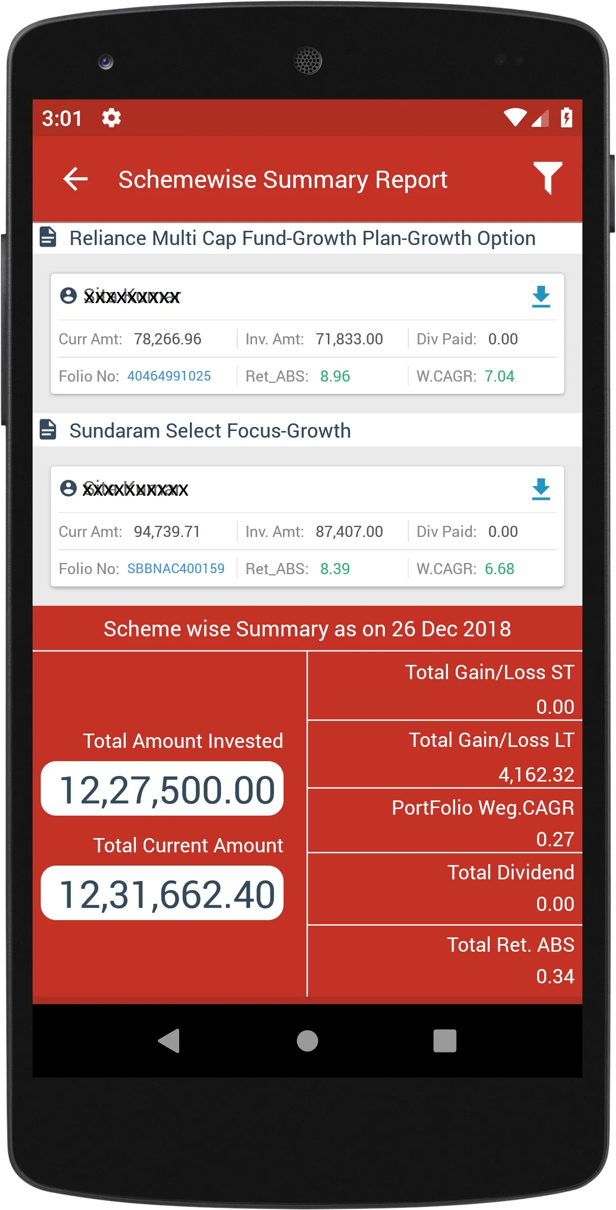 Reliable Nivesh | Indus Appstore | Screenshot