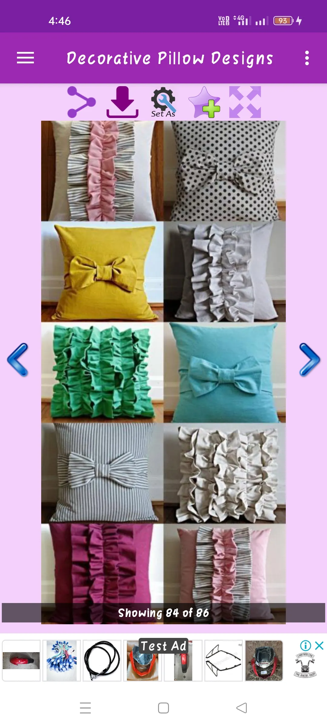 Decor Pillow Desings Gallery | Indus Appstore | Screenshot