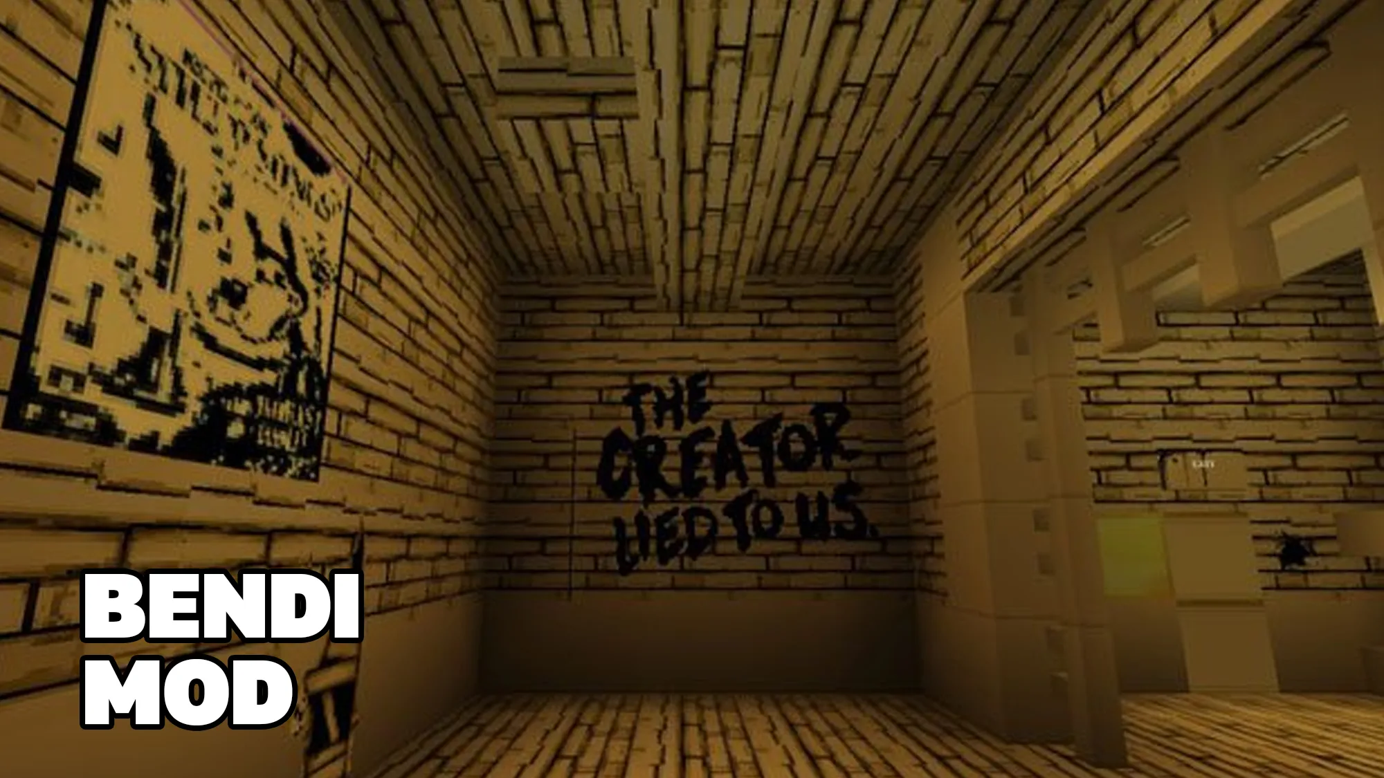 Bendy Mod for Minecraft PE | Indus Appstore | Screenshot