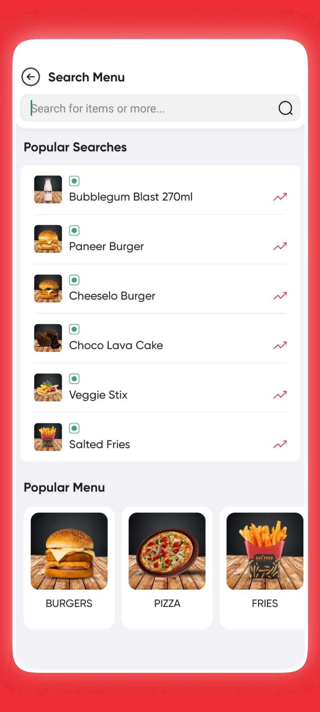 SVS Food | Indus Appstore | Screenshot