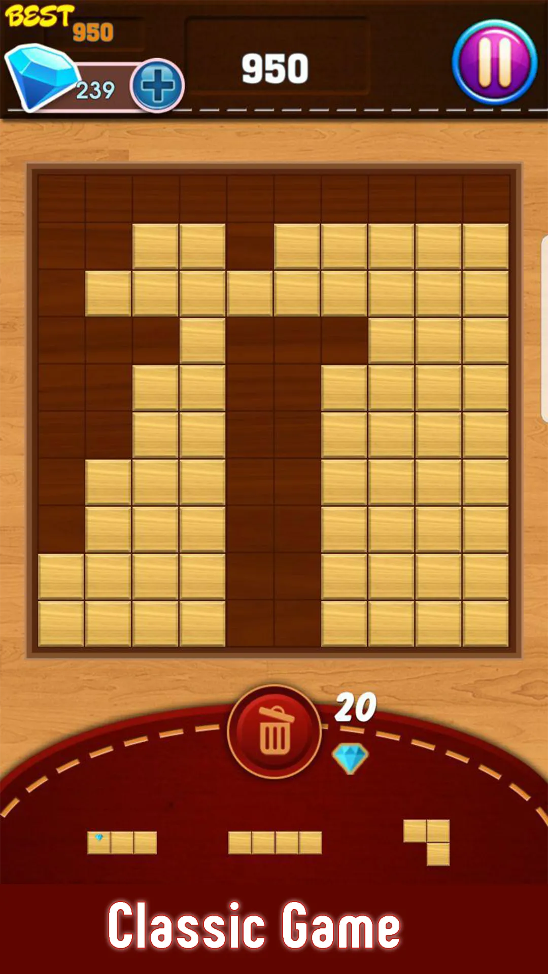 Block Puzzle : Classic Wood | Indus Appstore | Screenshot