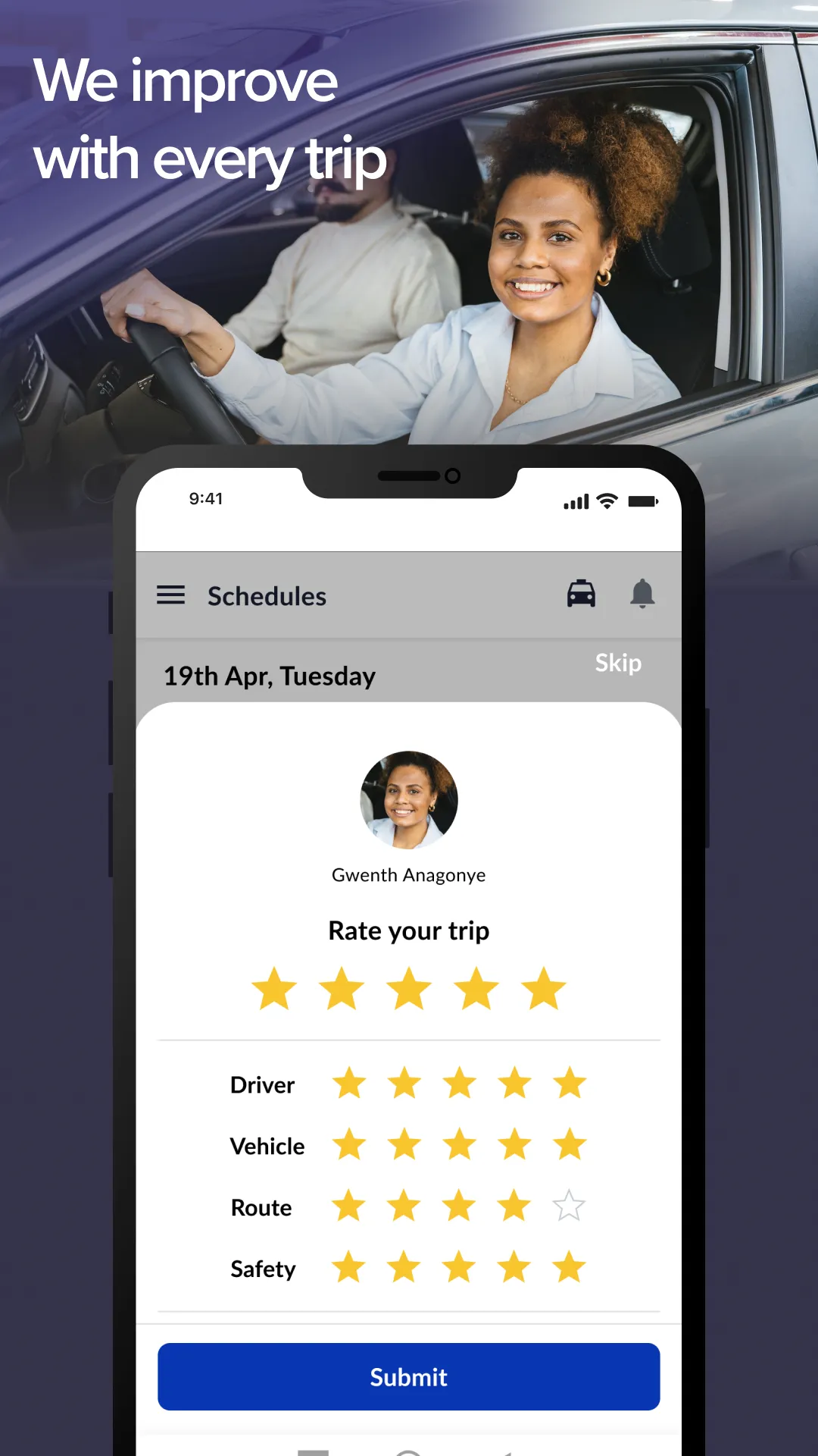 MoveInSync | Indus Appstore | Screenshot