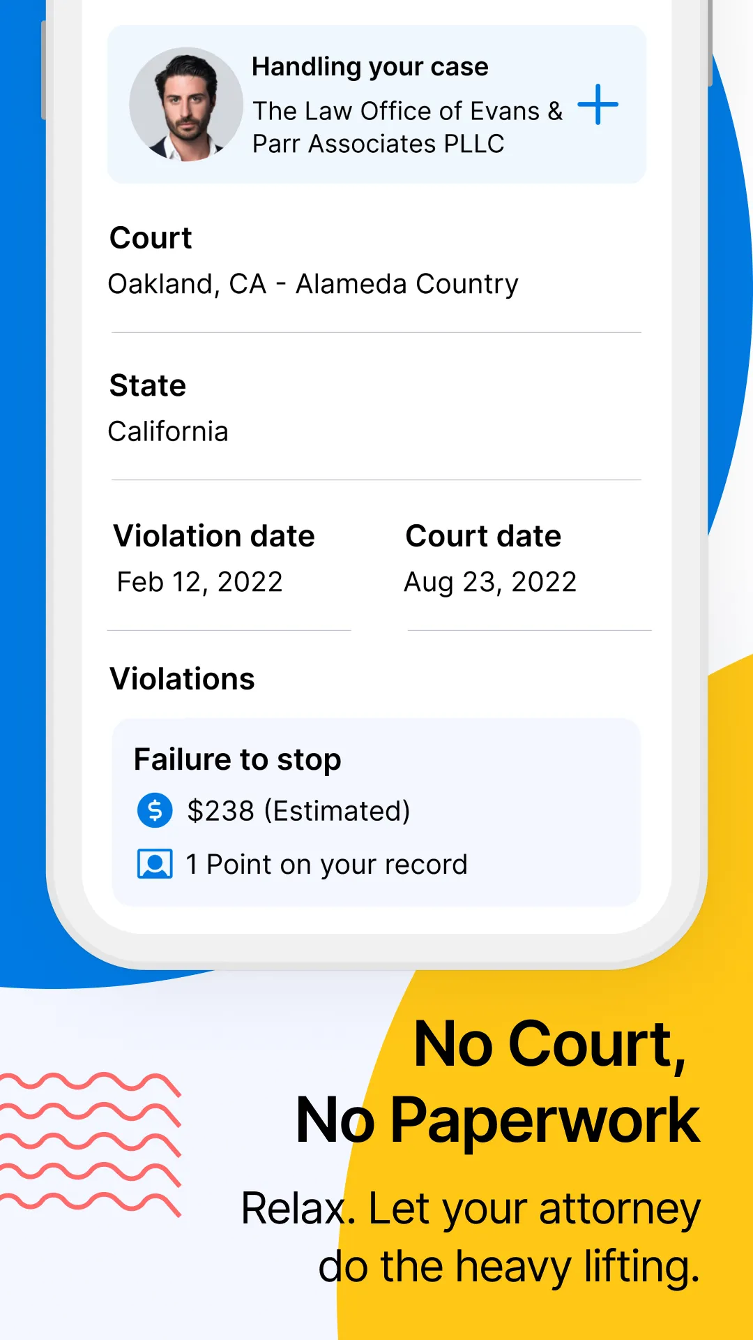 Off The Record: Ticket Lawyer | Indus Appstore | Screenshot