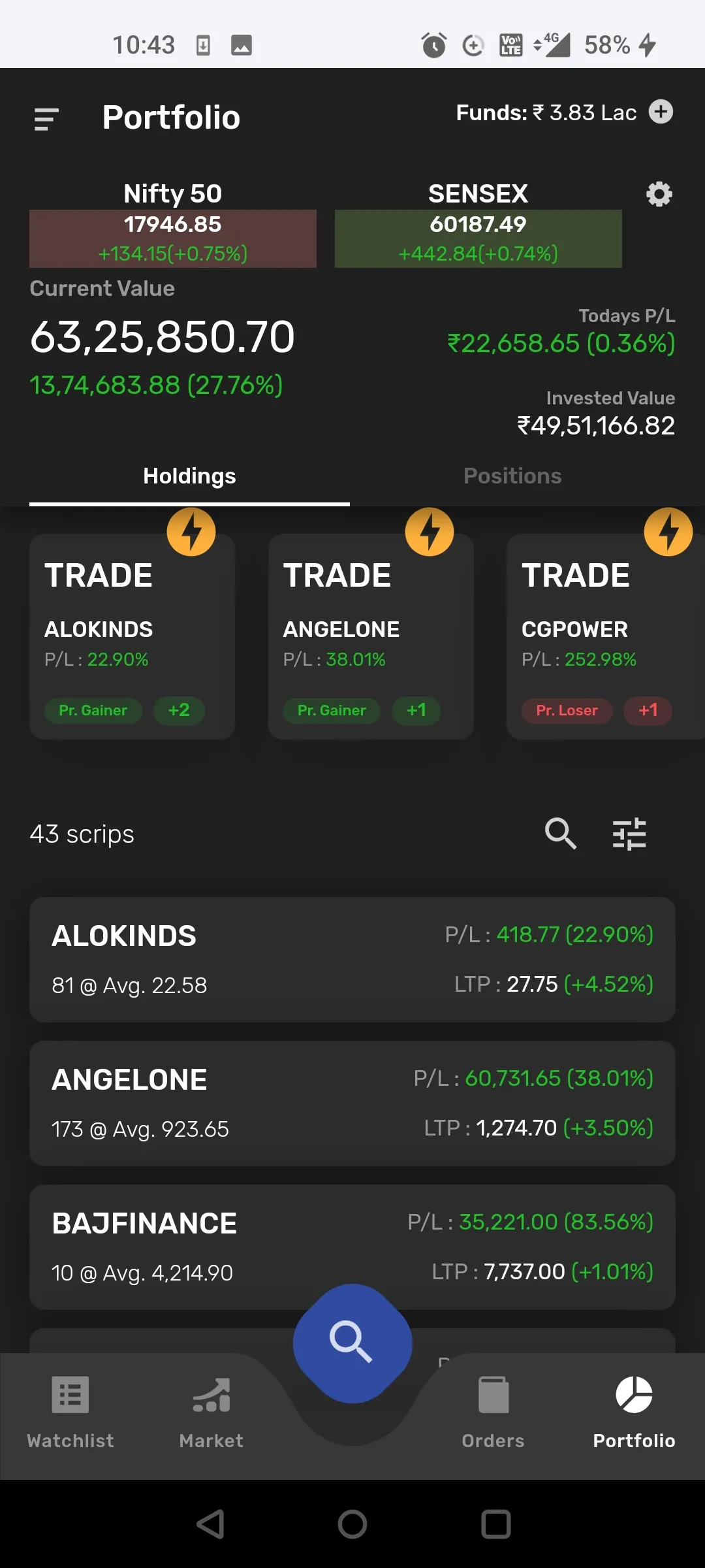 Systematix MTrade | Indus Appstore | Screenshot