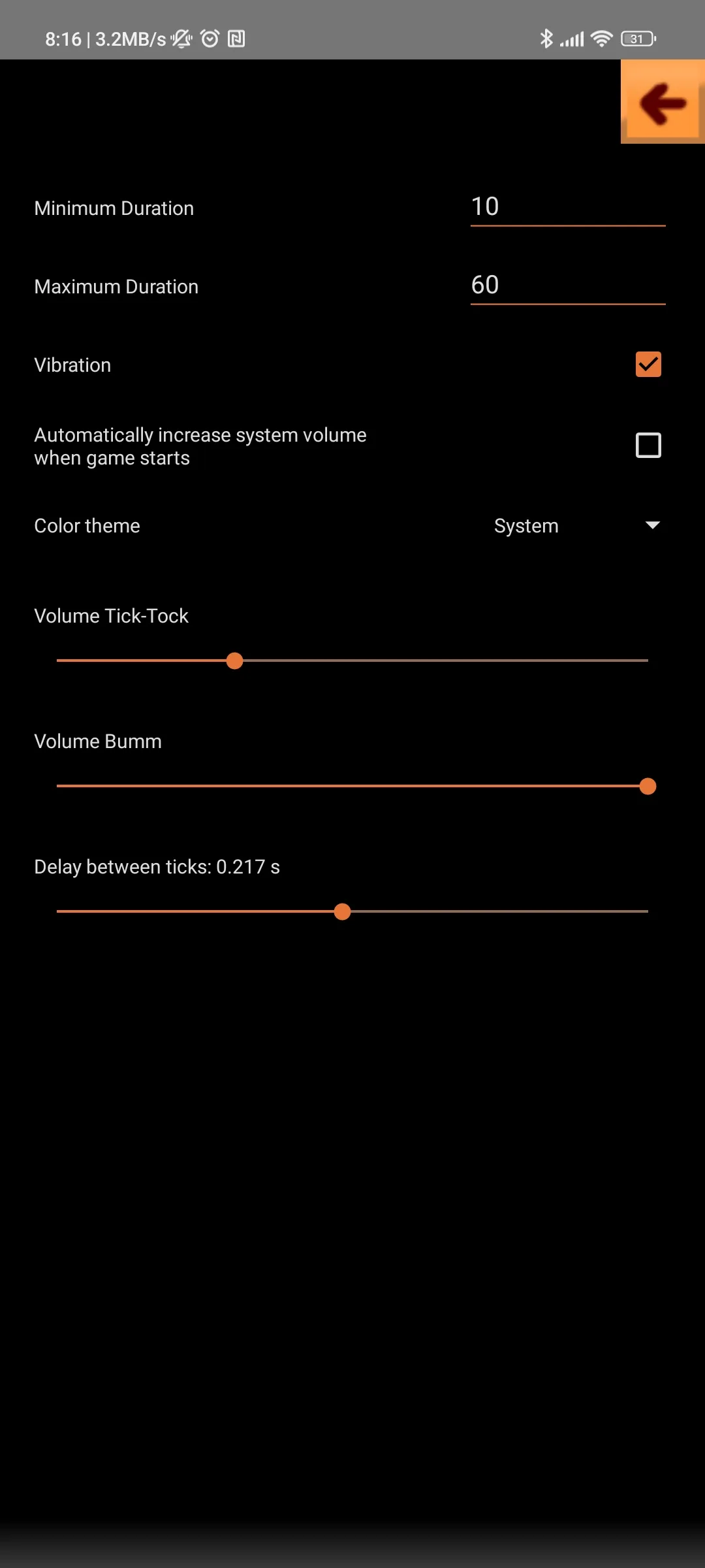 Random timer - tick tock bomb | Indus Appstore | Screenshot