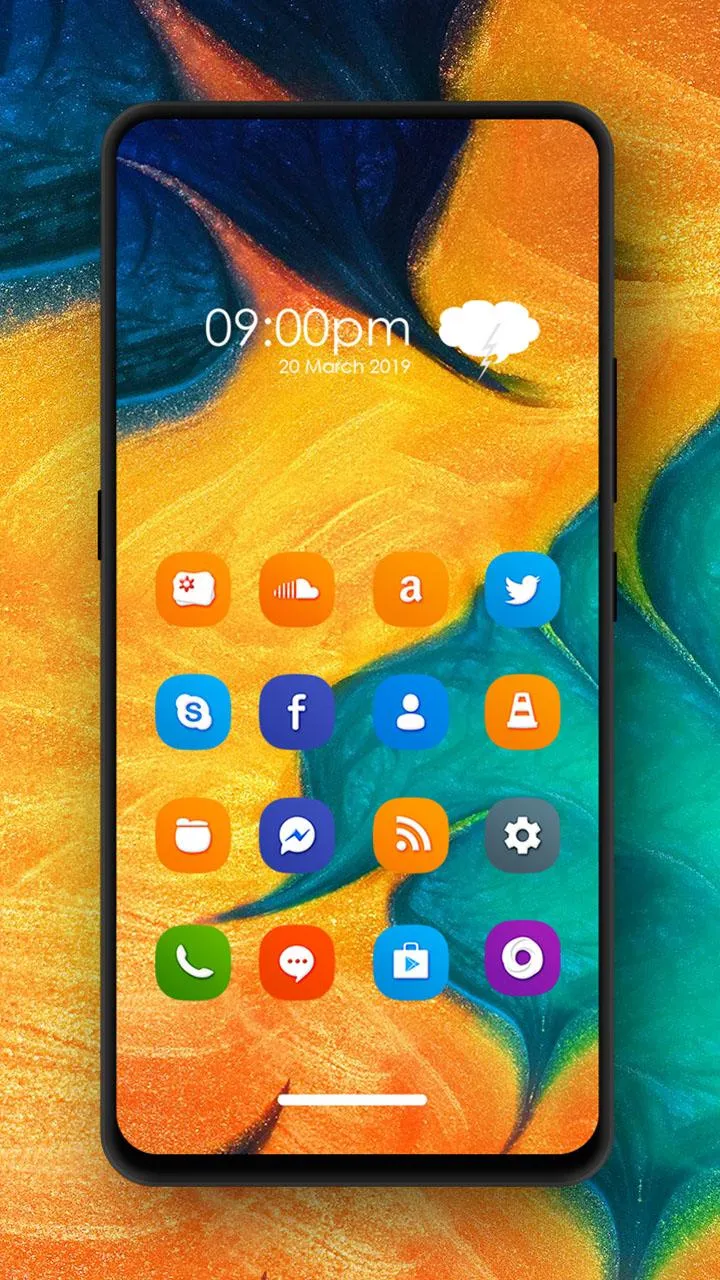 Samsung Galaxy A70 Launcher | Indus Appstore | Screenshot