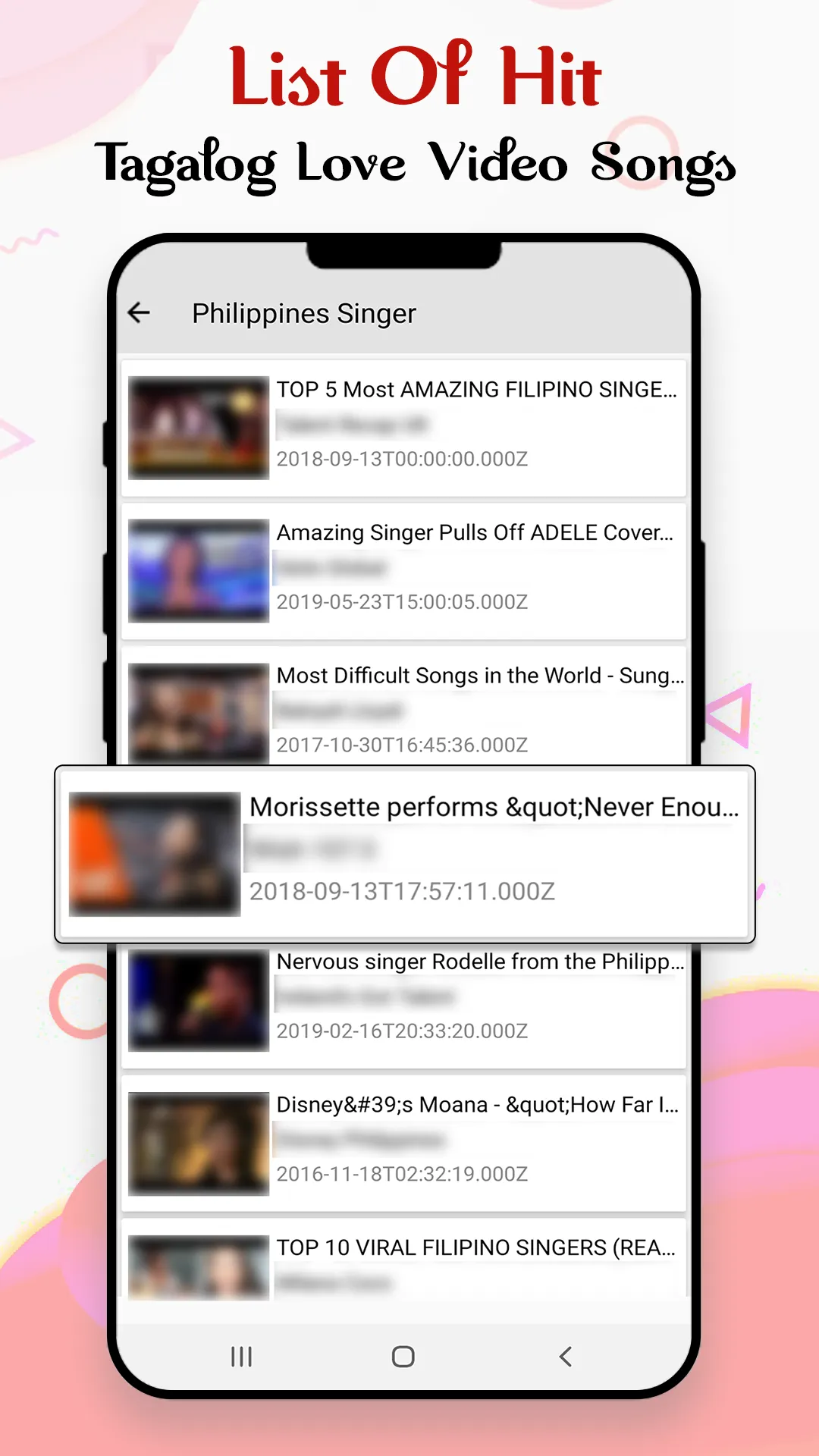 Tagalog Love Songs: OPM Love S | Indus Appstore | Screenshot