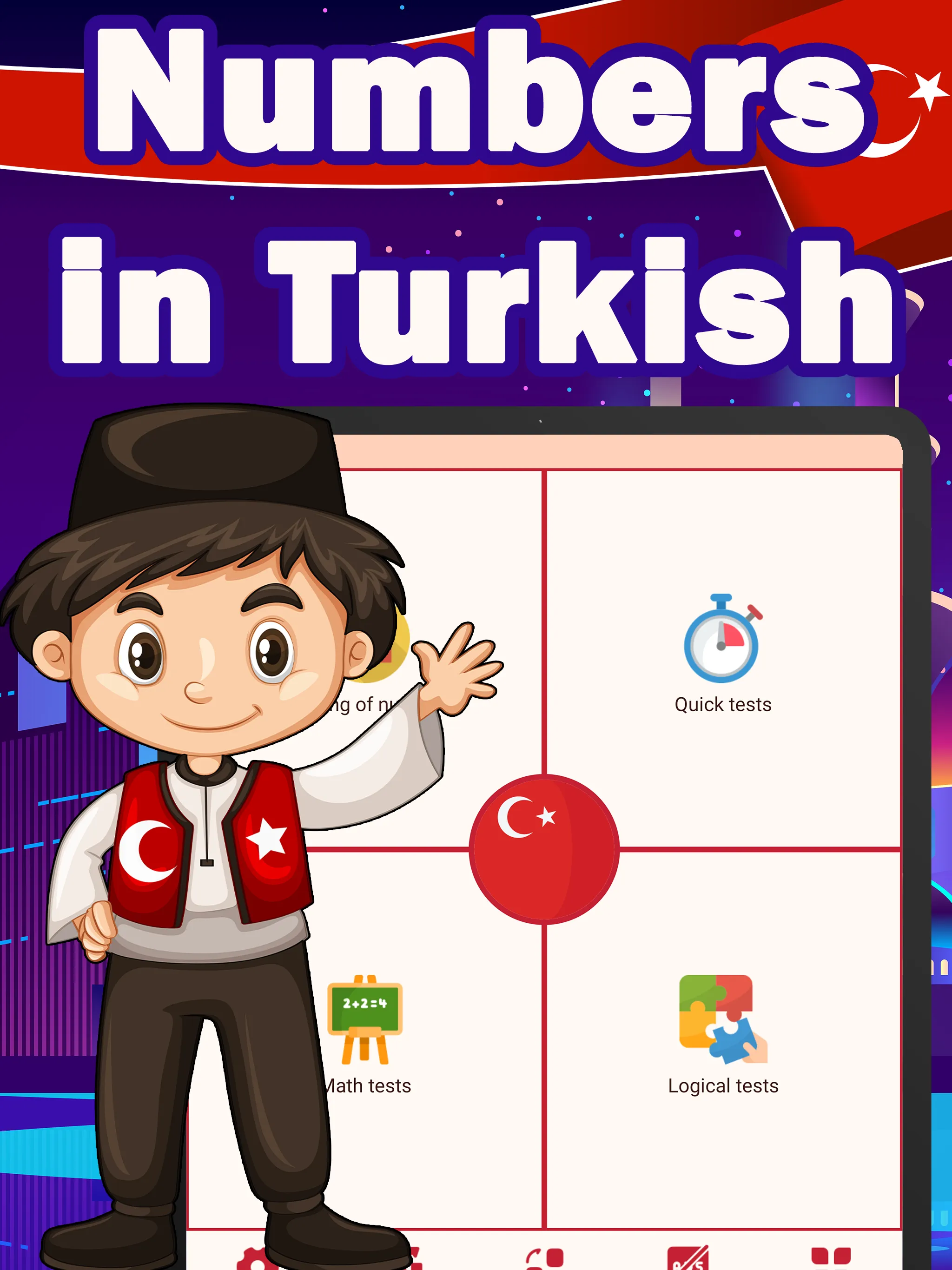 Numbers in Turkish language | Indus Appstore | Screenshot