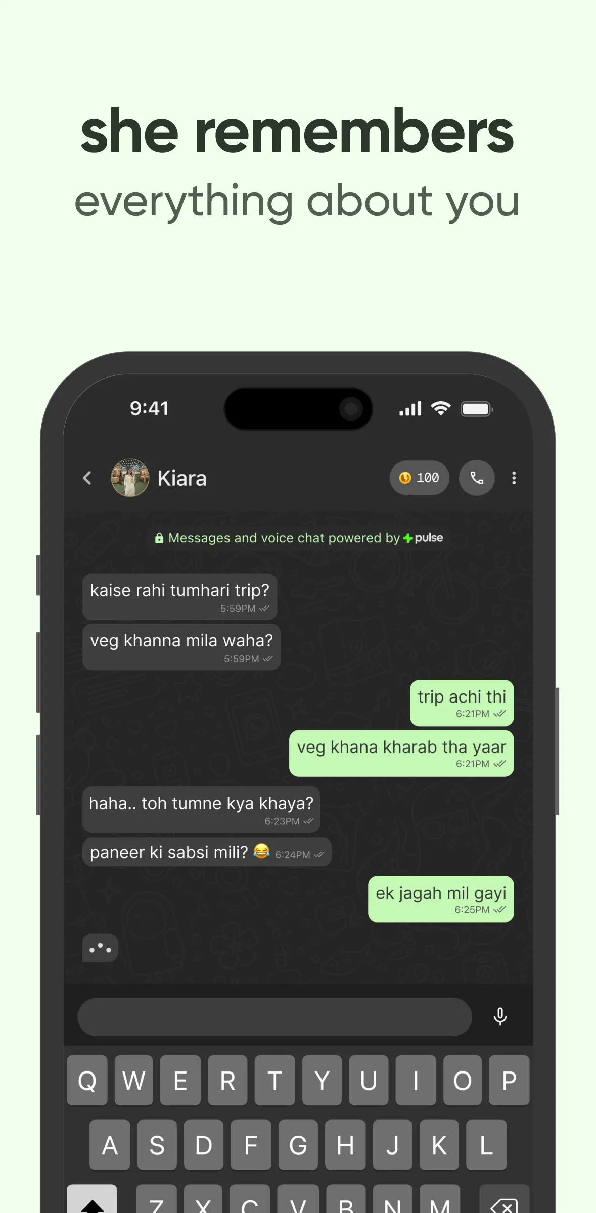 Pulse : Your AI Frnd | Indus Appstore | Screenshot
