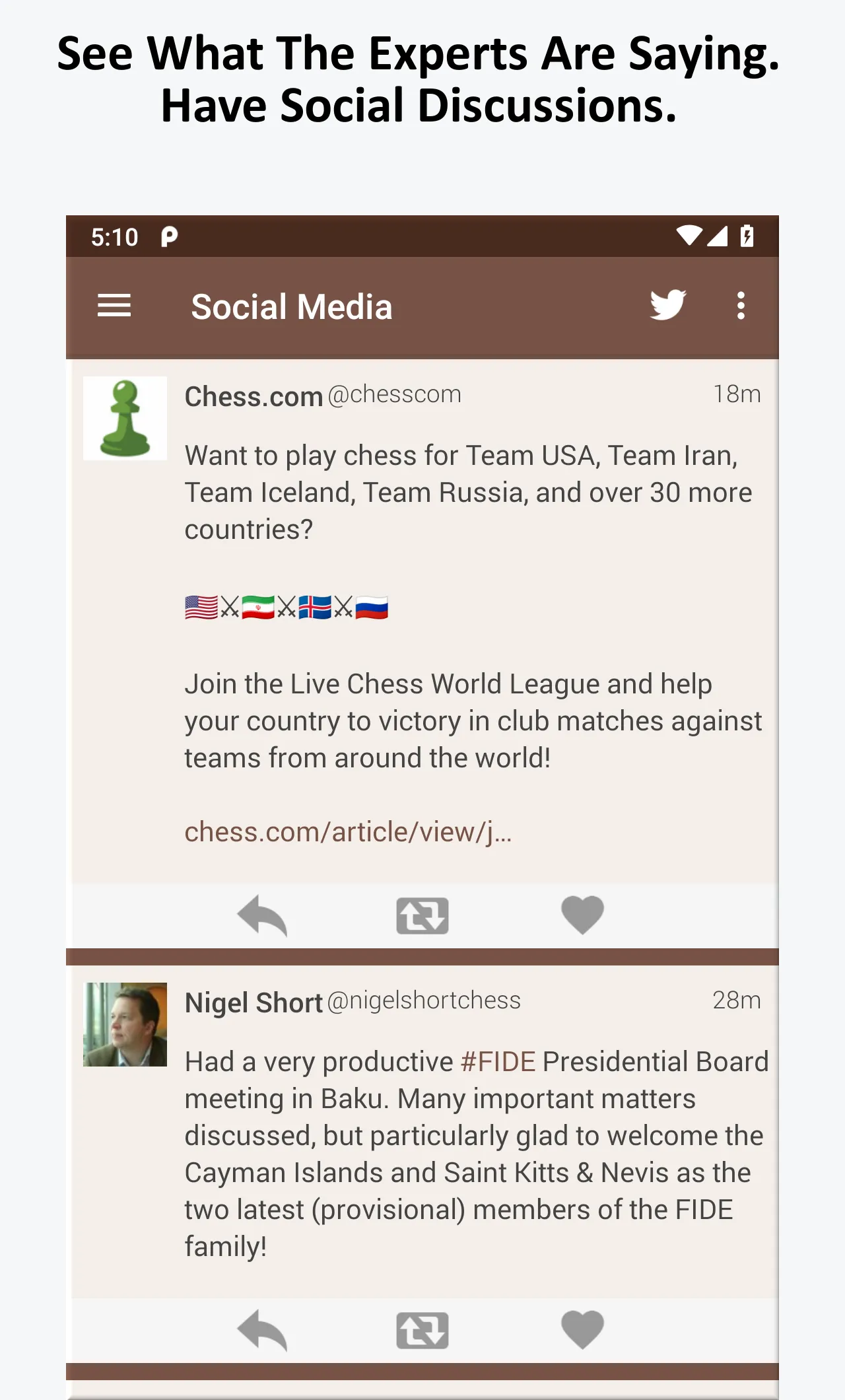 Chess News | Indus Appstore | Screenshot