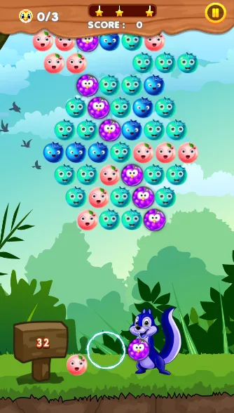 Bubble Fruit Game: Shoot Fruit | Indus Appstore | Screenshot