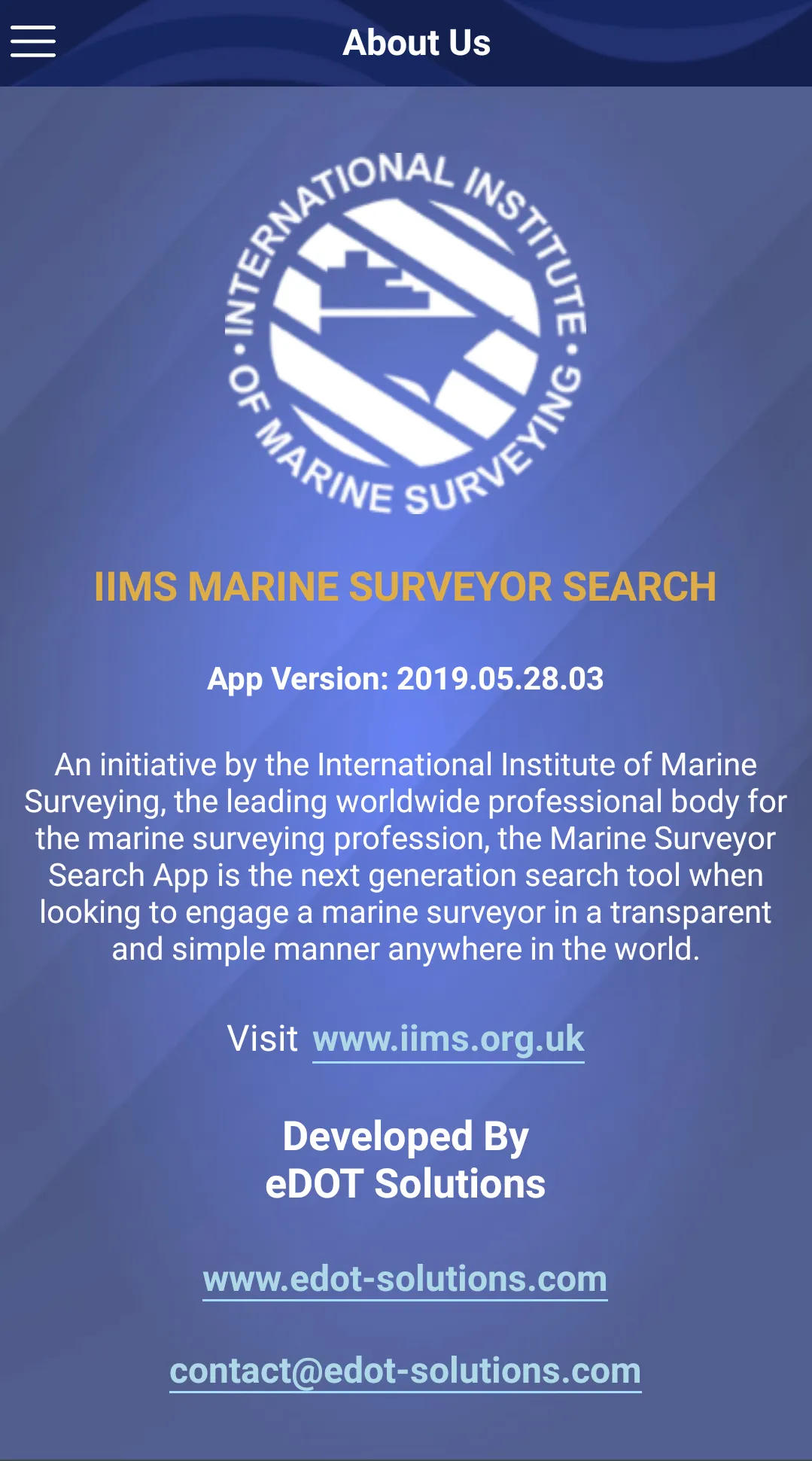 Marine Surveyor Search | Indus Appstore | Screenshot