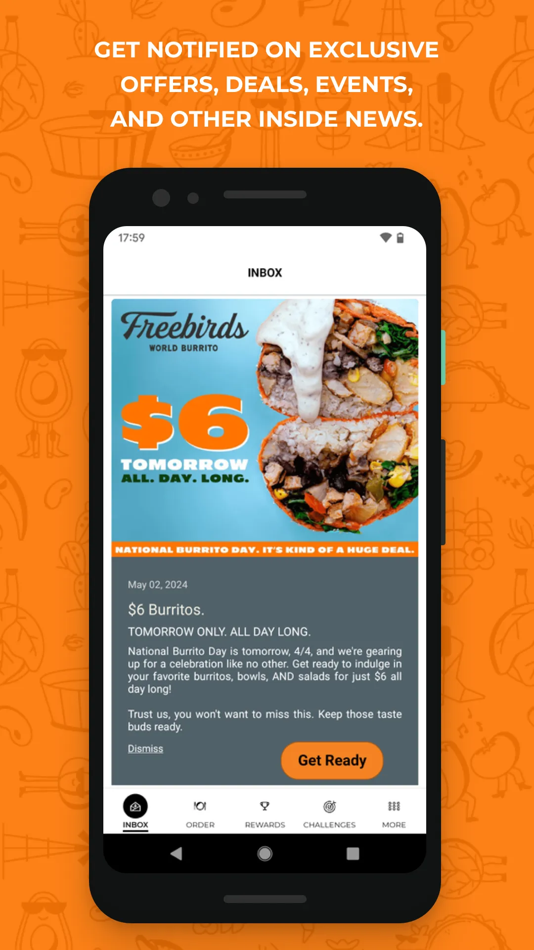 Freebirds Restaurant | Indus Appstore | Screenshot