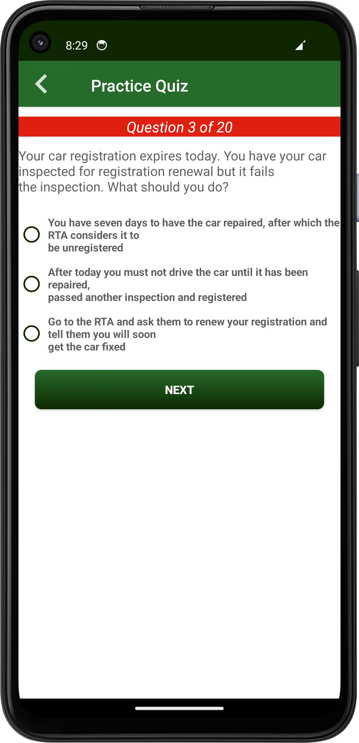 The Highway Code Zambia | Indus Appstore | Screenshot