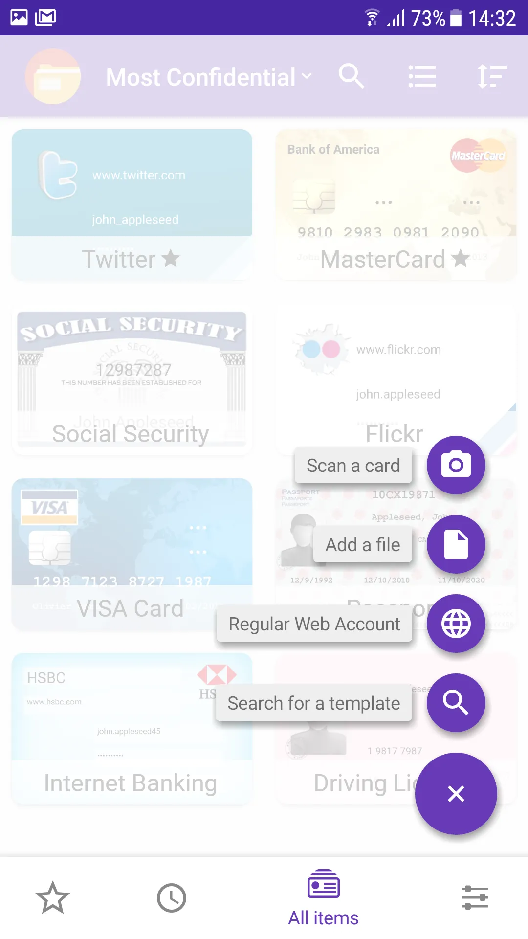 oneSafe 5 Password Manager | Indus Appstore | Screenshot