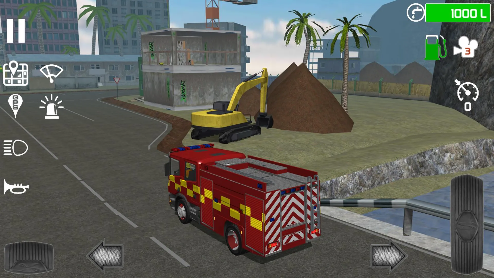 Fire Engine Simulator | Indus Appstore | Screenshot