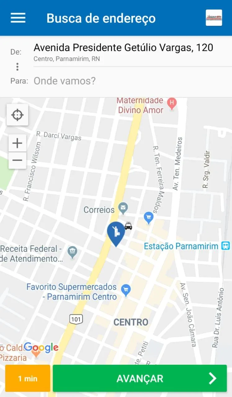 Rádio Táxi Parnamirim | Indus Appstore | Screenshot