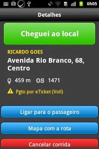 ACESSÍVEL POA - Taxista | Indus Appstore | Screenshot