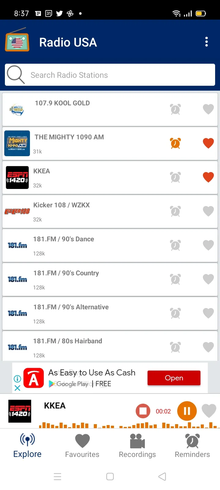 Radio USA : Online Live FM App | Indus Appstore | Screenshot