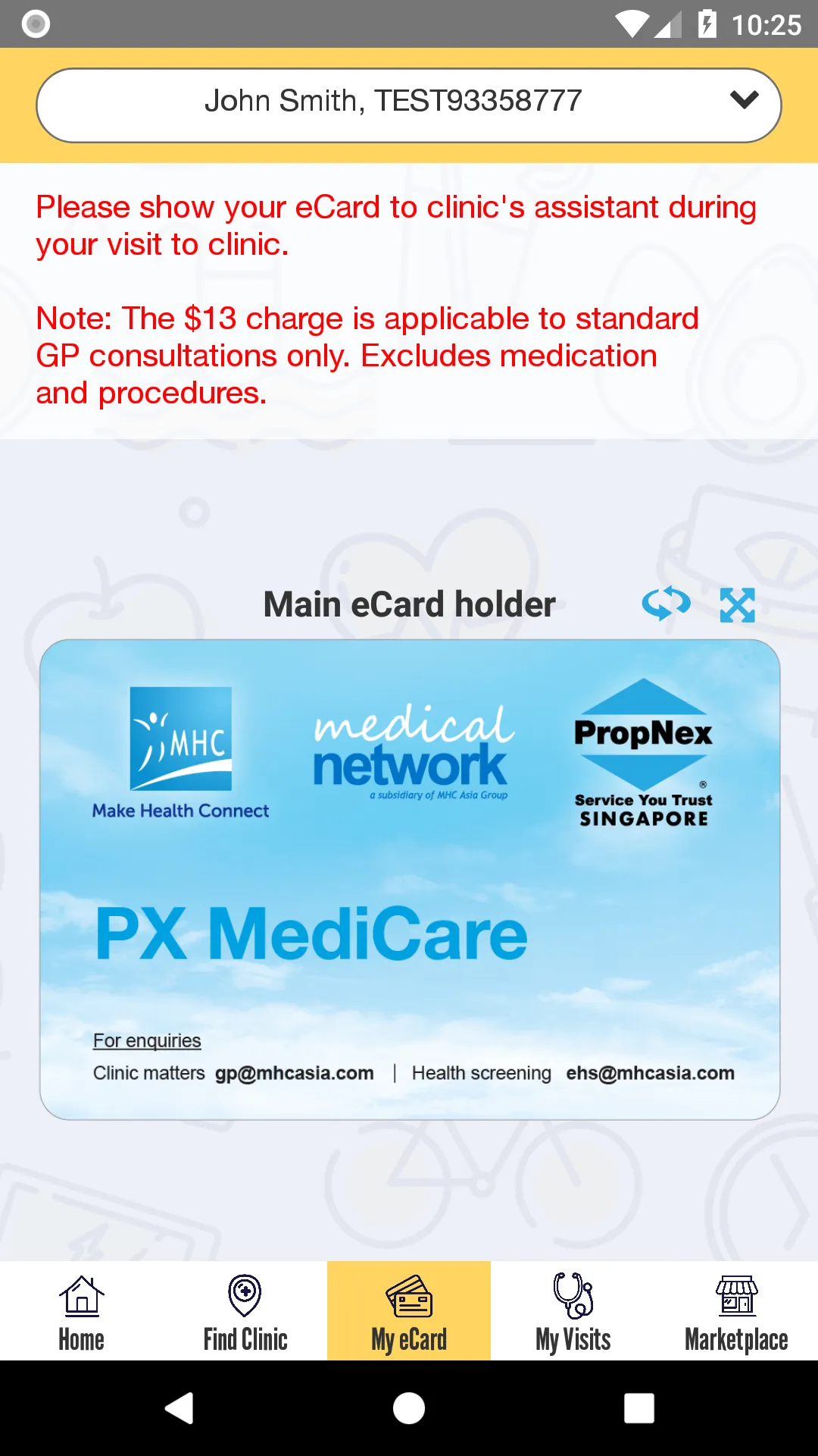 PX MediCare | Indus Appstore | Screenshot