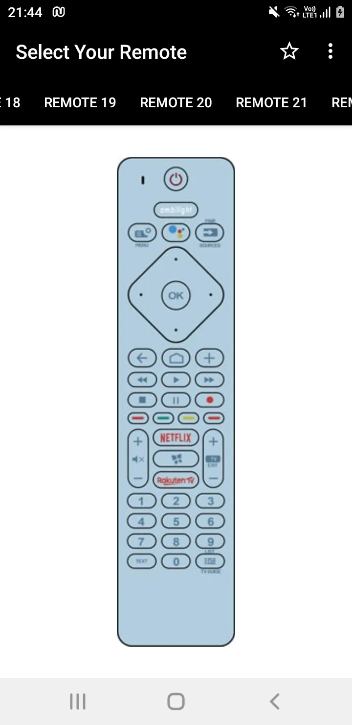 Philips TV Remote | Indus Appstore | Screenshot