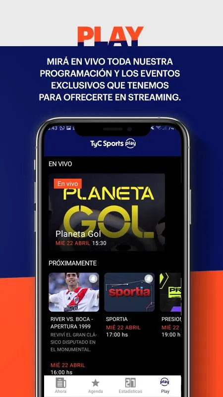 TyC Sports | Indus Appstore | Screenshot