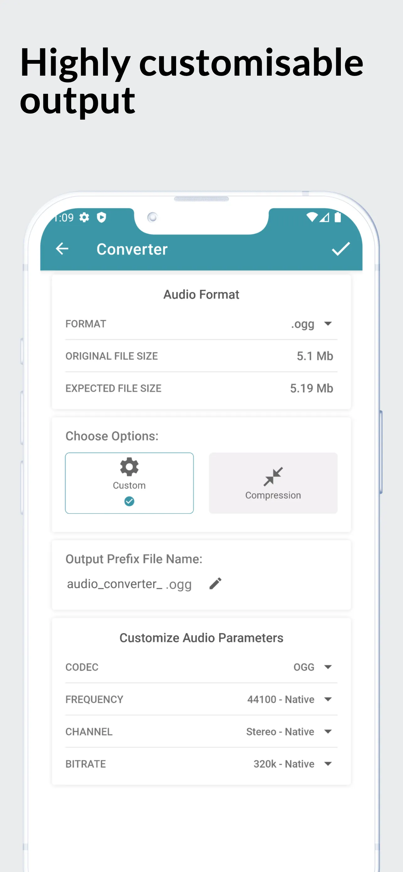 All Audio Converter - MP3,MP4 | Indus Appstore | Screenshot