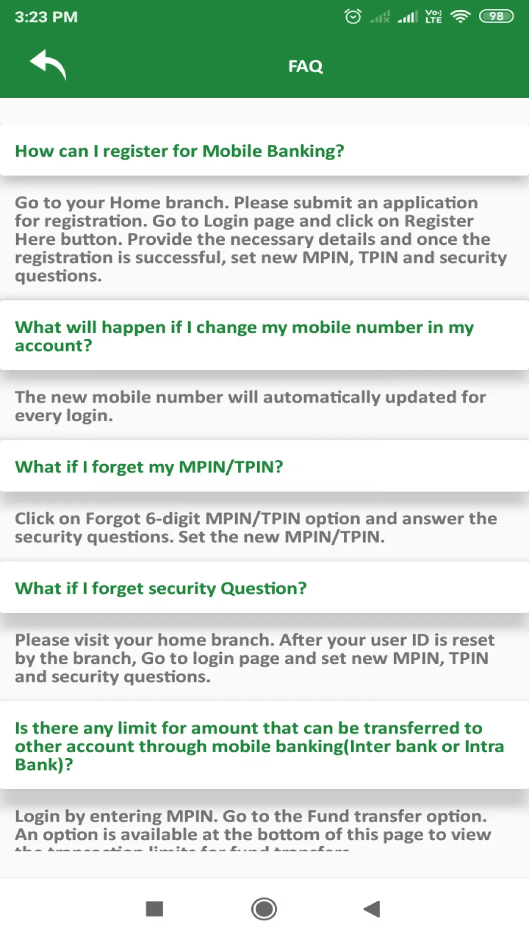 TGMC Mobile Banking App | Indus Appstore | Screenshot
