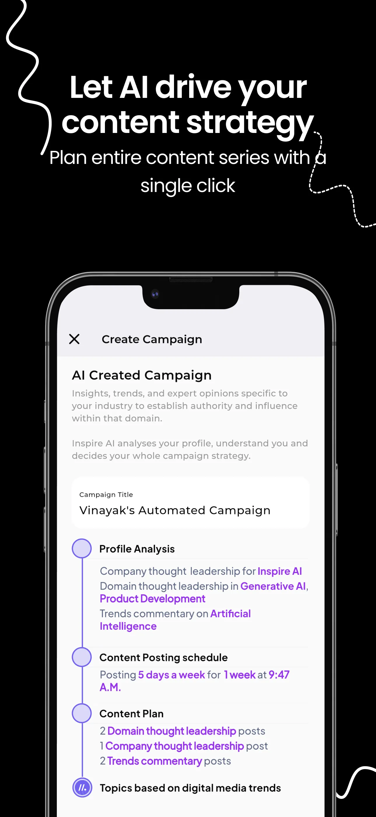 Inspire AI - Build your brand | Indus Appstore | Screenshot