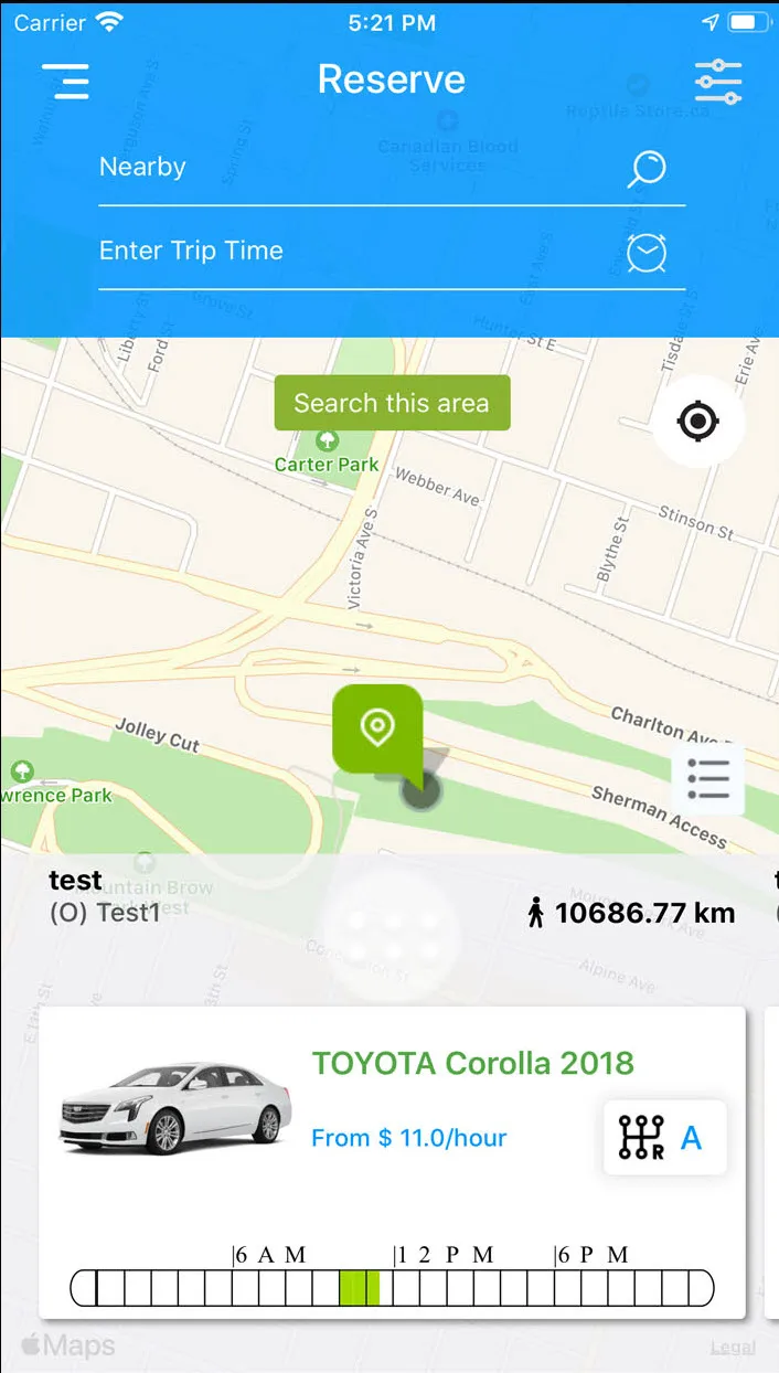 RideShare Carz | Indus Appstore | Screenshot