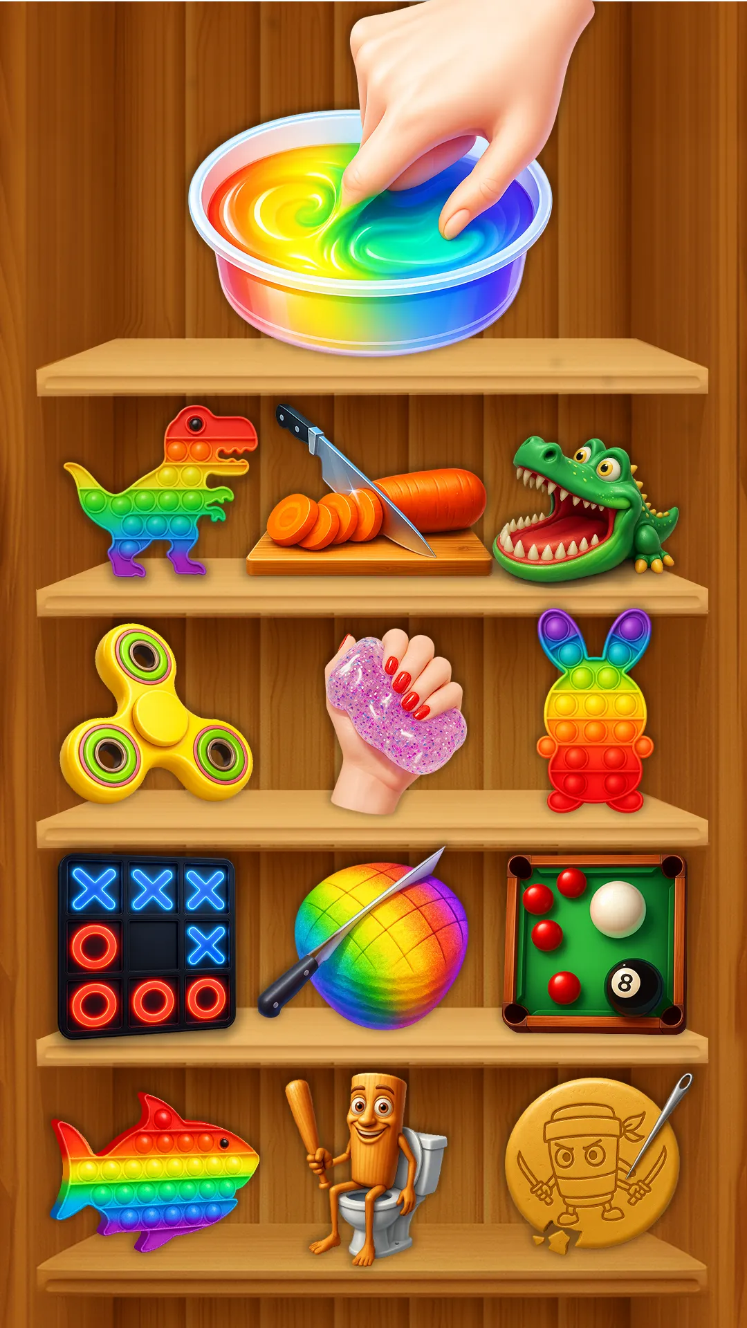 Antistress Mini Fun toys Games | Indus Appstore | Screenshot