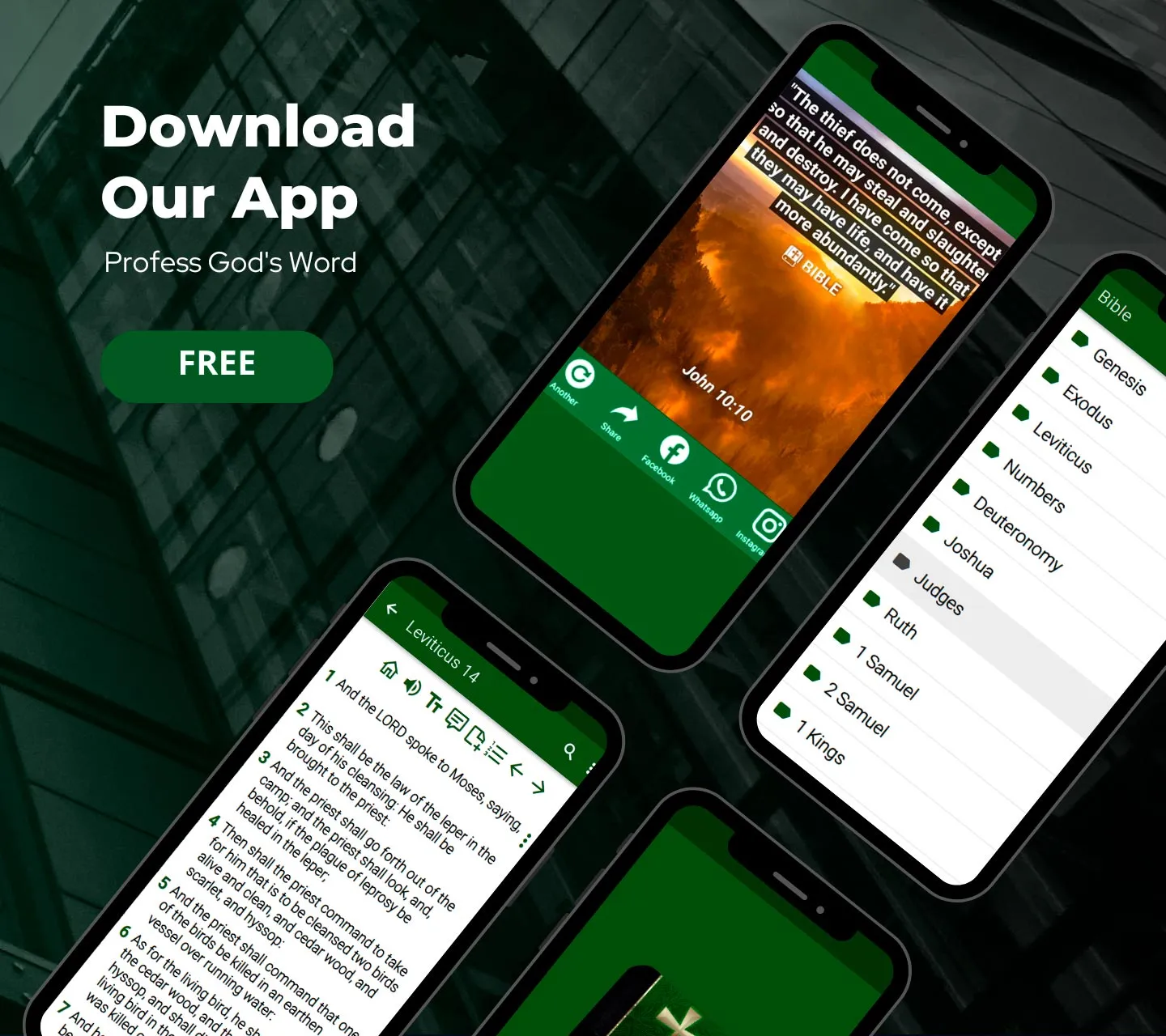 Bible Reader app with audio | Indus Appstore | Screenshot