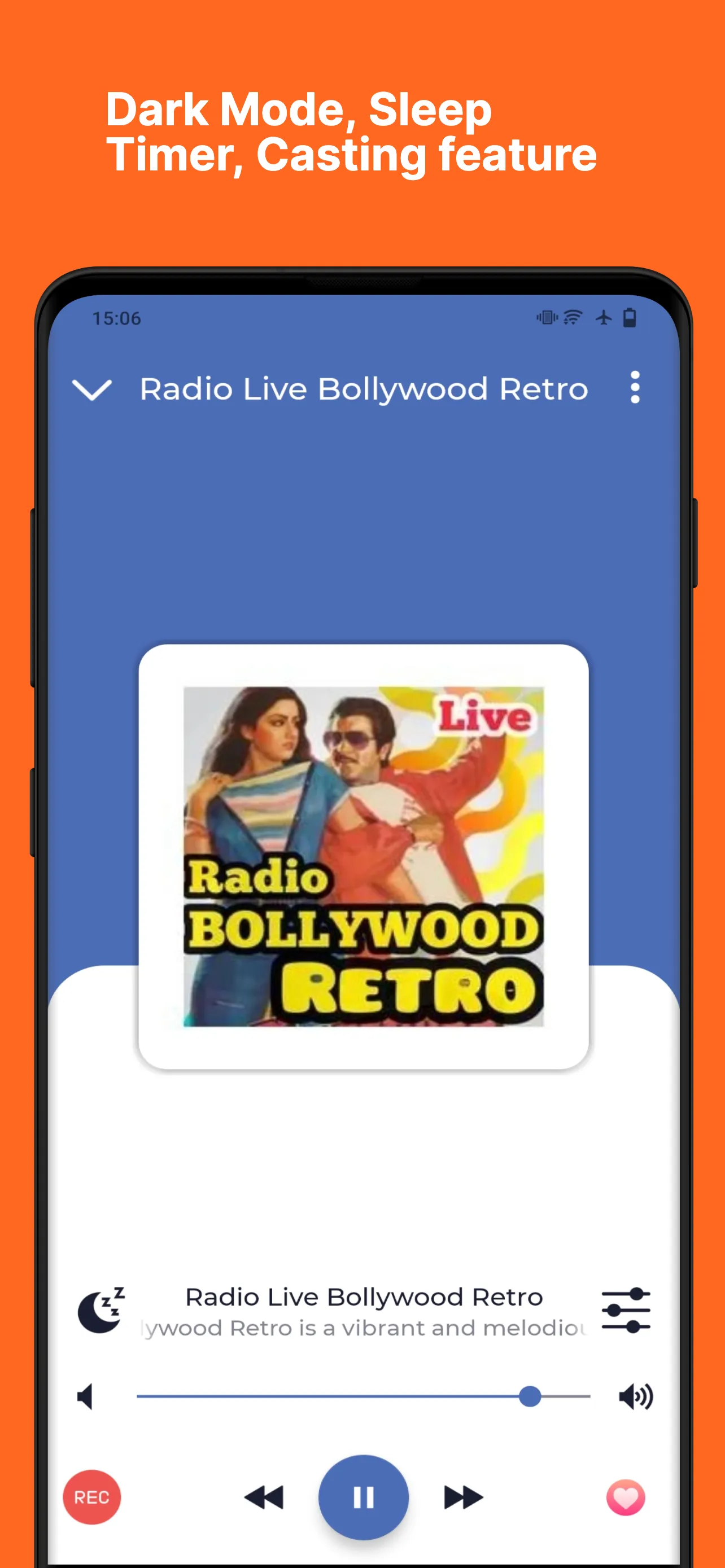 Old Hindi Songs & Music Radio | Indus Appstore | Screenshot