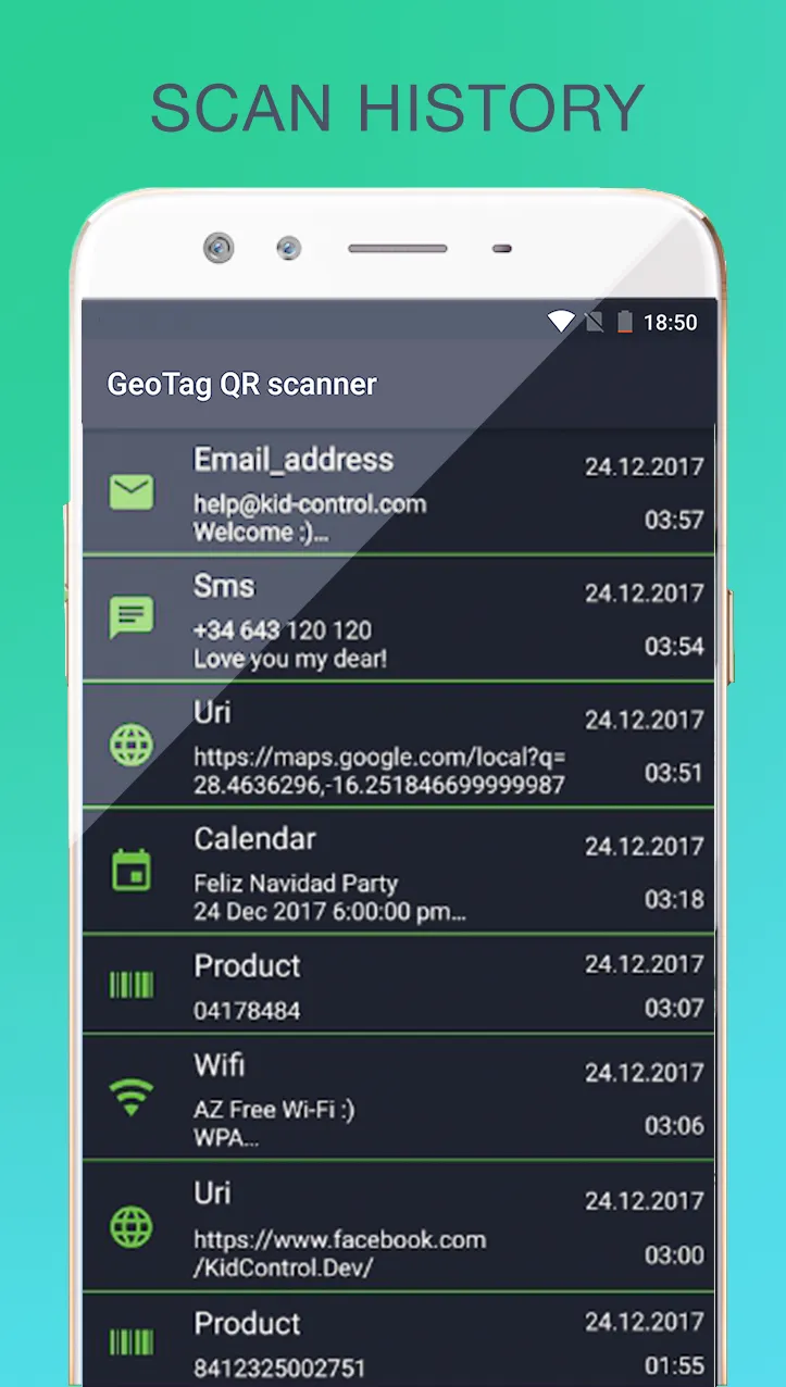 QR scanner & QR code generator | Indus Appstore | Screenshot