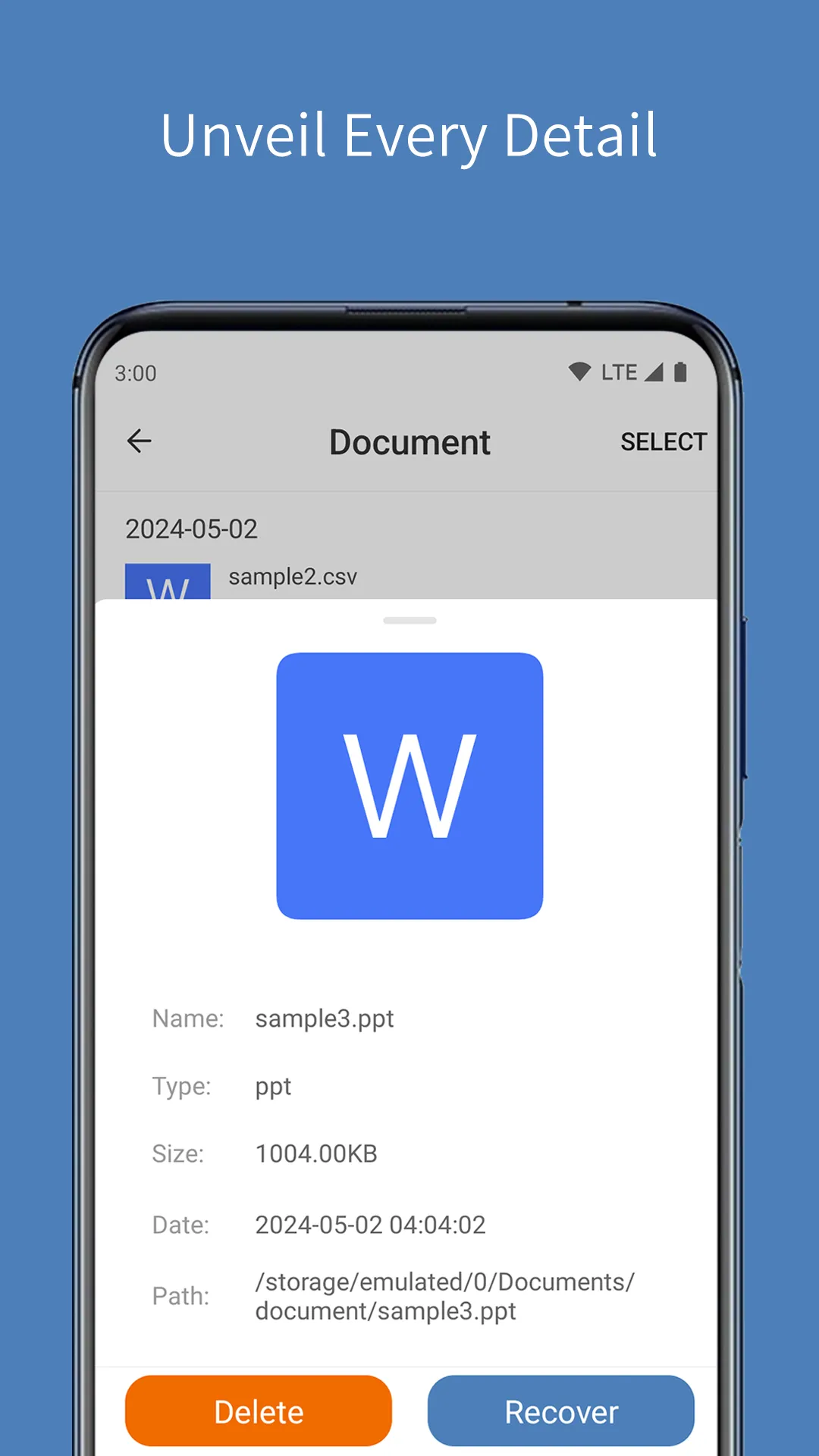 File Recovery - Findback&Store | Indus Appstore | Screenshot