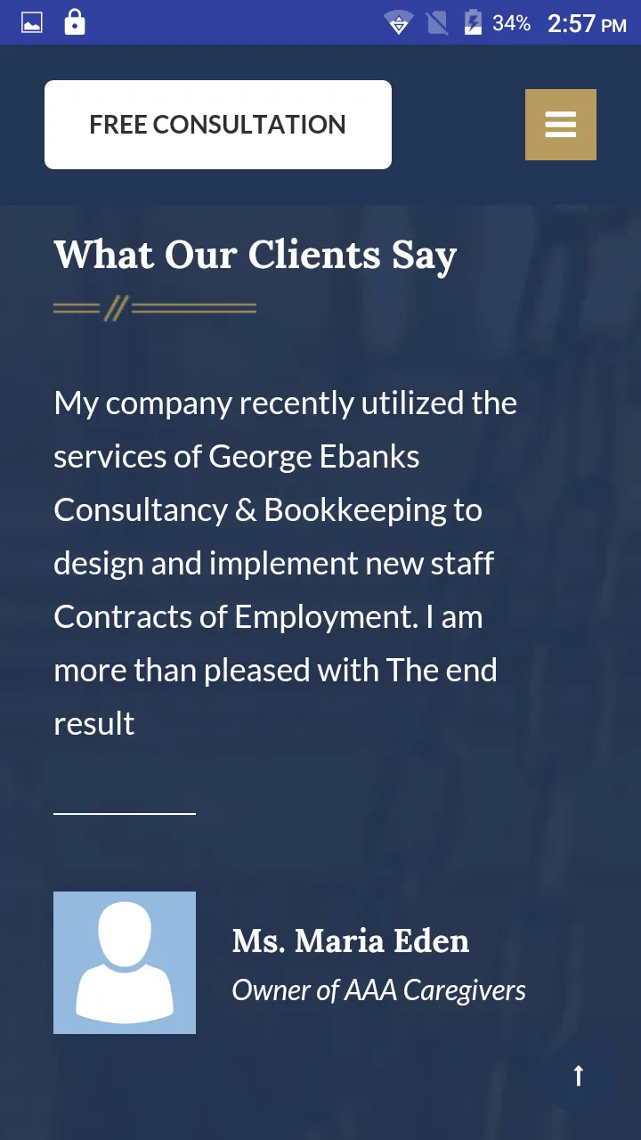 George Ebanks Consultancy | Indus Appstore | Screenshot