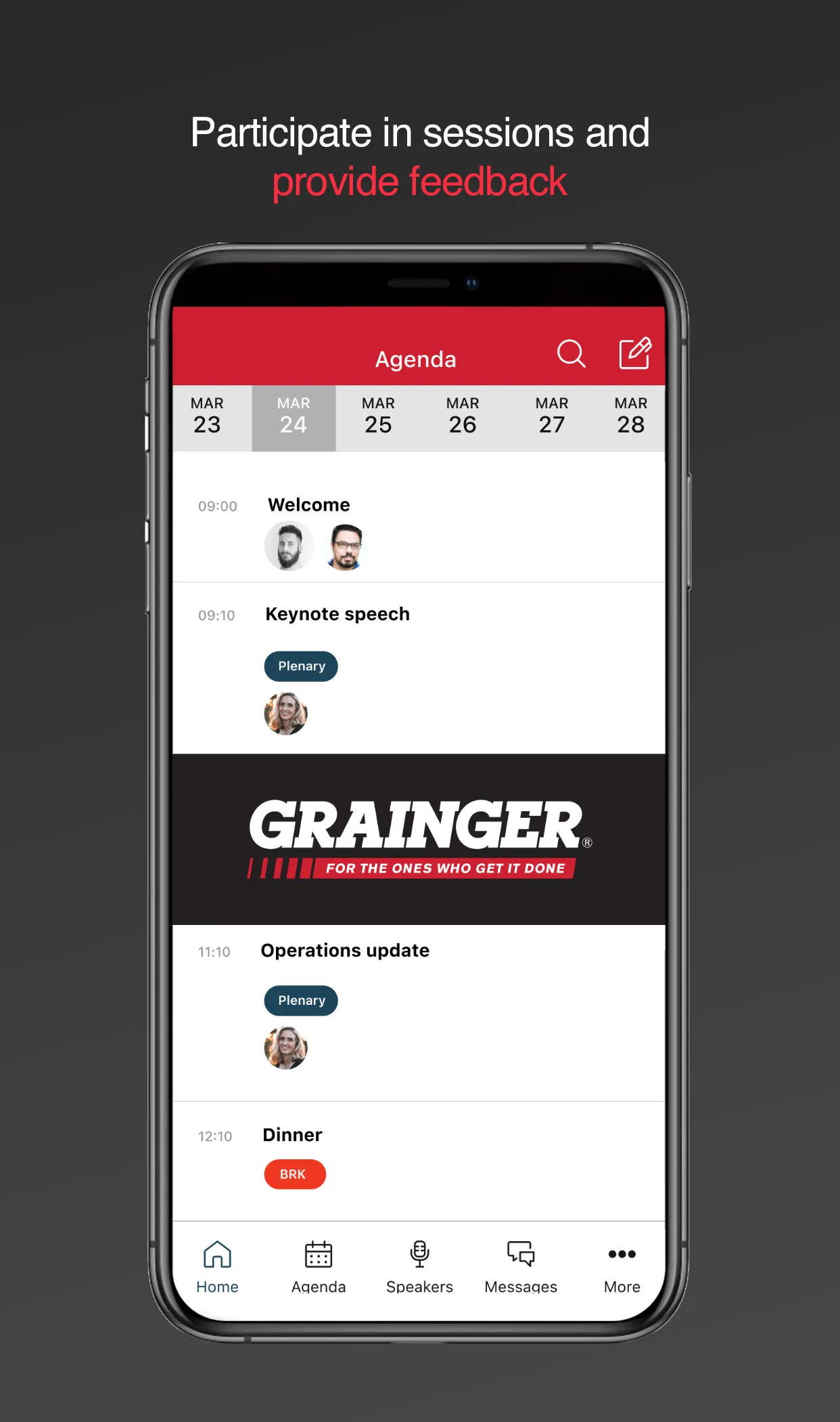 Grainger Events | Indus Appstore | Screenshot