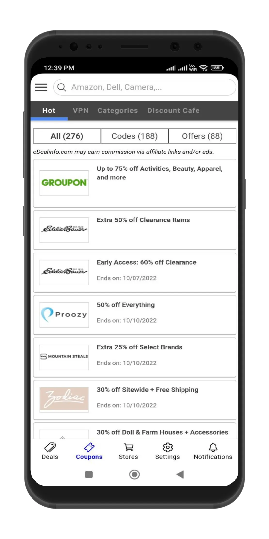 eDealinfo: Deals & Coupons | Indus Appstore | Screenshot