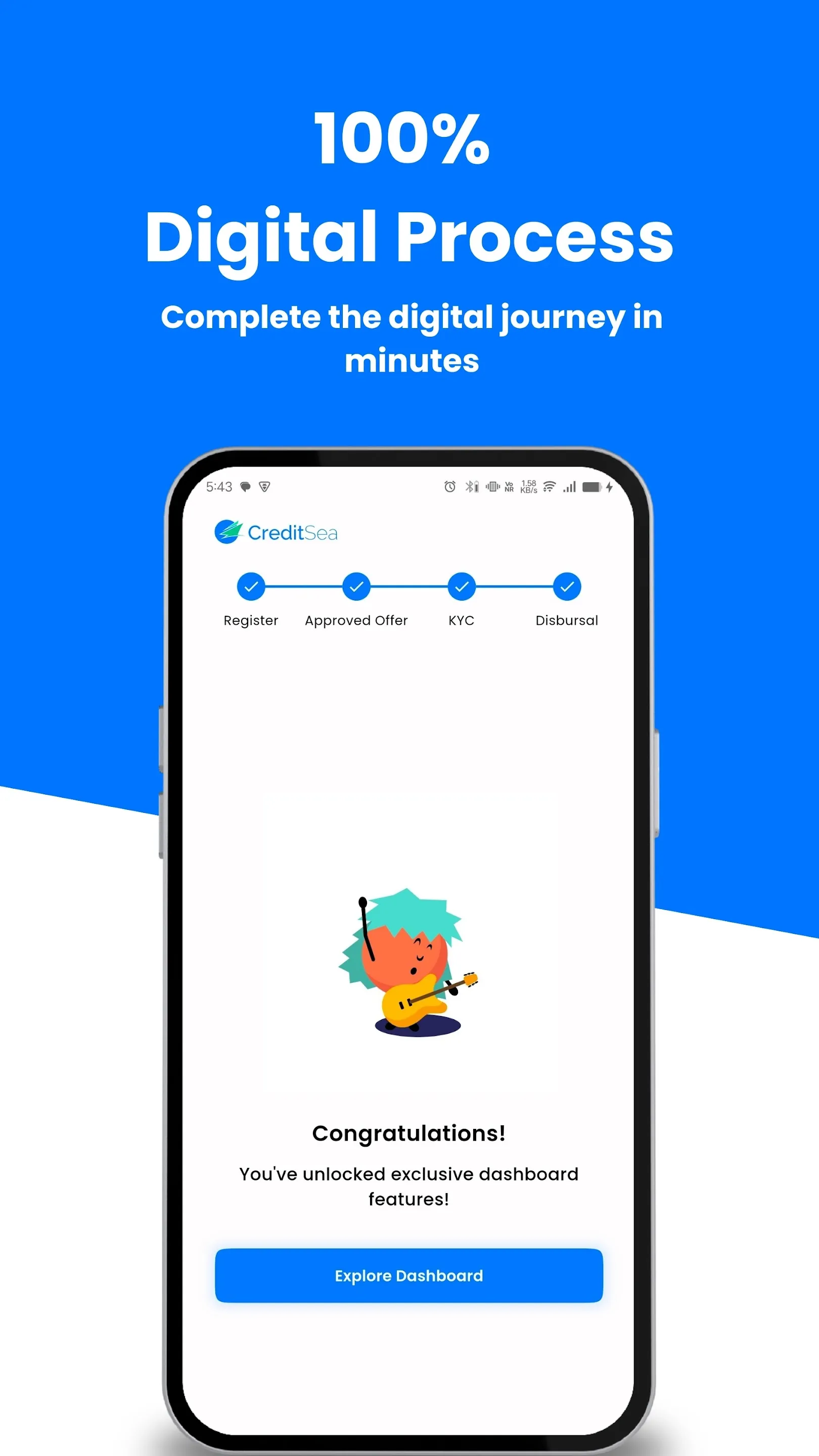 CreditSea: Personal Loan App | Indus Appstore | Screenshot