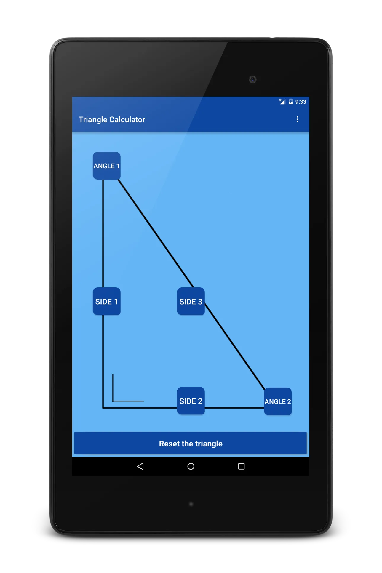 Triangle Calculator | Indus Appstore | Screenshot