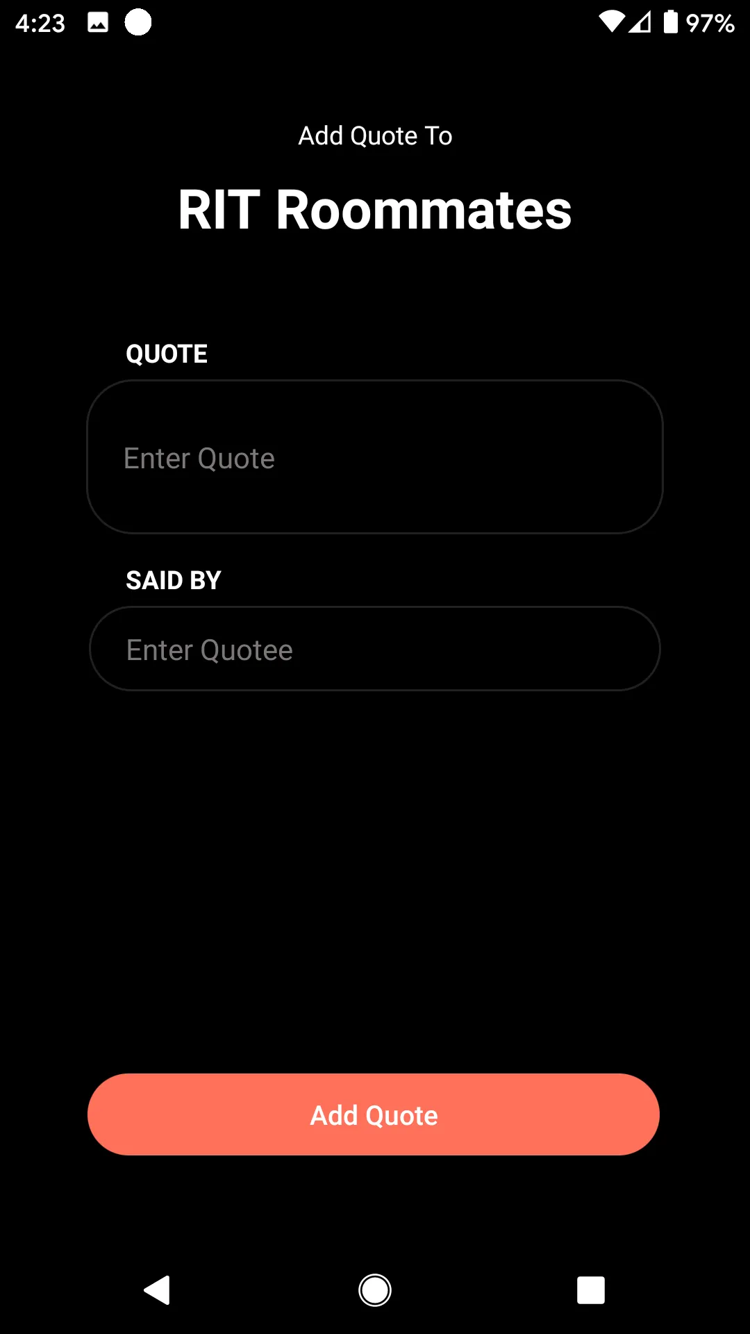 QuoteJar | Indus Appstore | Screenshot